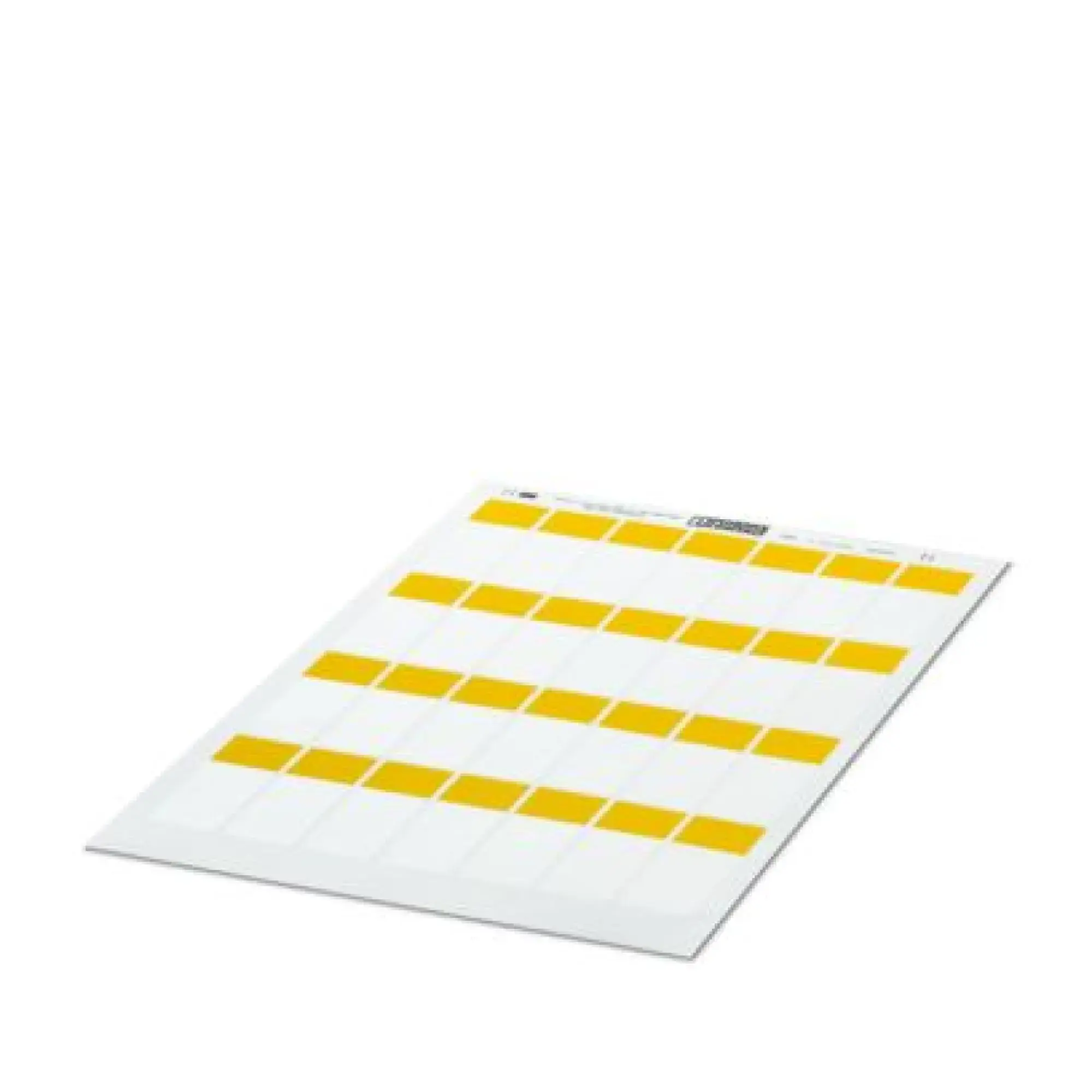 Phoenix Contact 0830694 Cable marker label WML 14 (25X19)A4 YE (img_001)