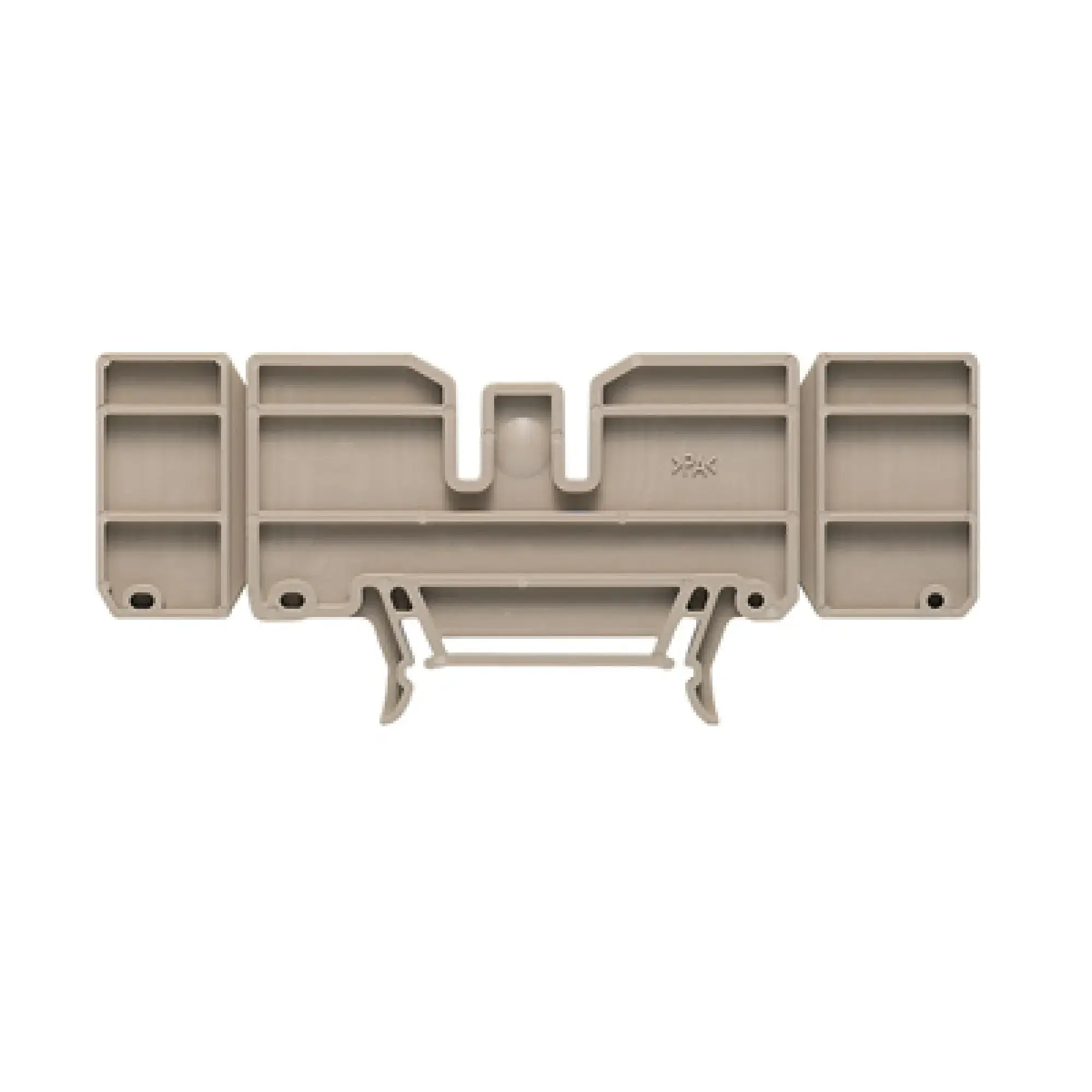 Weidmüller 1859570000 End and partition plate for terminals, dark beige, Height: 105.9 mm, Width: 4 mm, V-0, Wemid (img_001) Weidmüller 1859570000 End and partition plate for terminals, dark beige, Height: 105.9 mm, Width: 4 mm, V-0, Wemid (img_001)