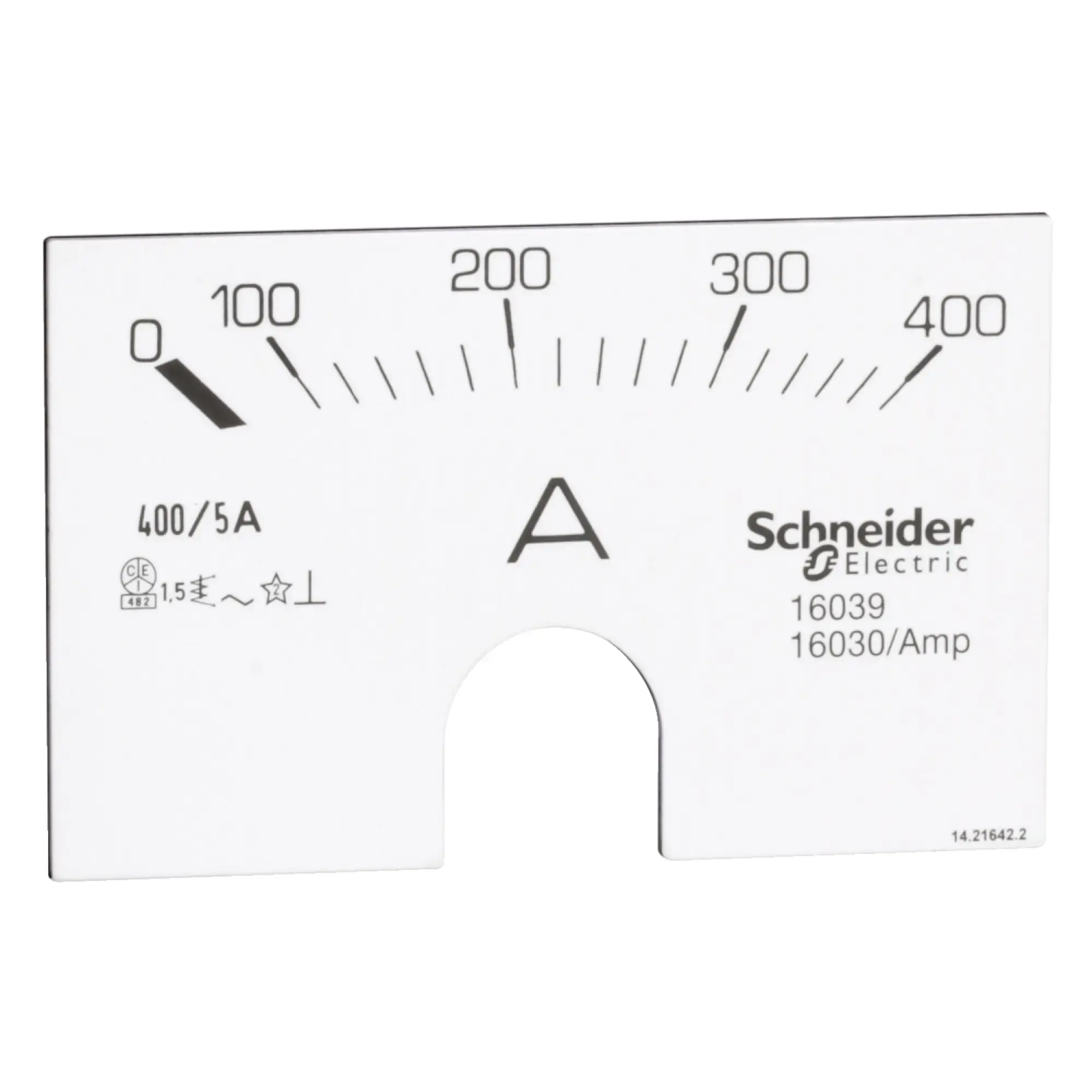 Schneider Electric 16039 Scale for Analog Ammeter, 0-400A (img_002) Schneider Electric 16039 Scale for Analog Ammeter, 0-400A (img_002)