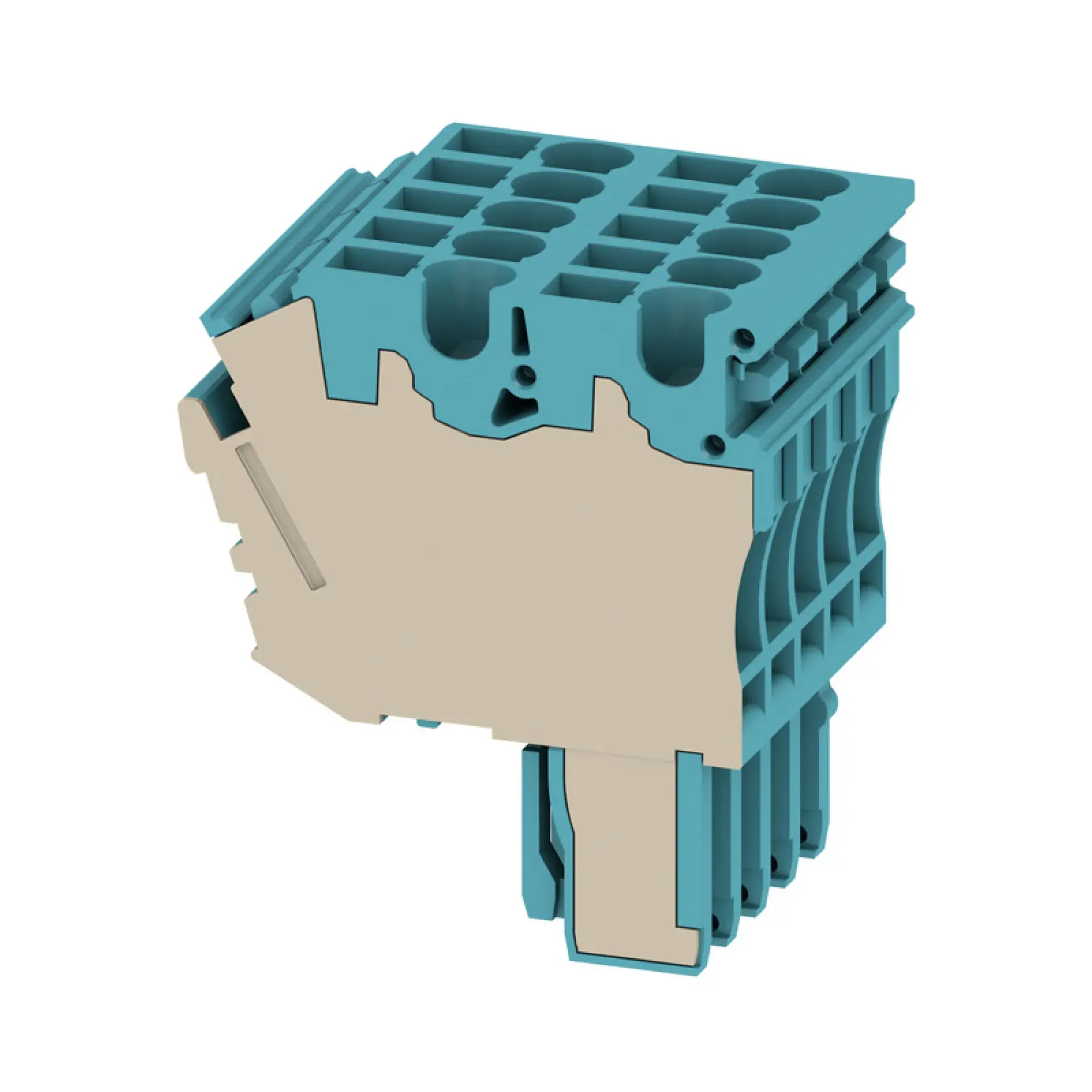 Weidmüller 2702470000 Plug (terminal), Plug-in connection, 2.5 mm², 24 A, 500 V, Number of connections: 10, Number of poles: 5, Width: 25 mm (img_001)