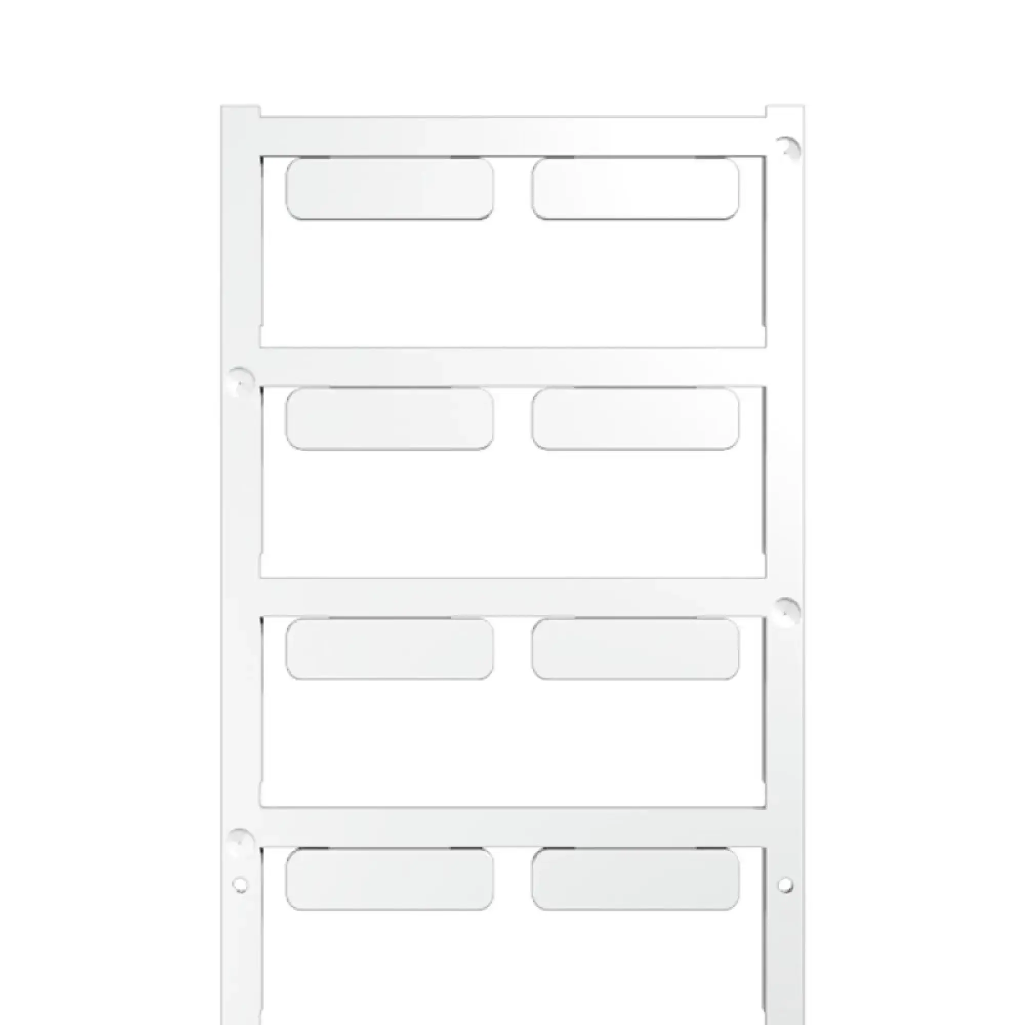 Weidmüller 1699830000 Device marking, Width: 27 mm, Printed characters: Based on customer requirements (Please send M-Print PRO file), Polyamide 66, To customer specificati (img_001)