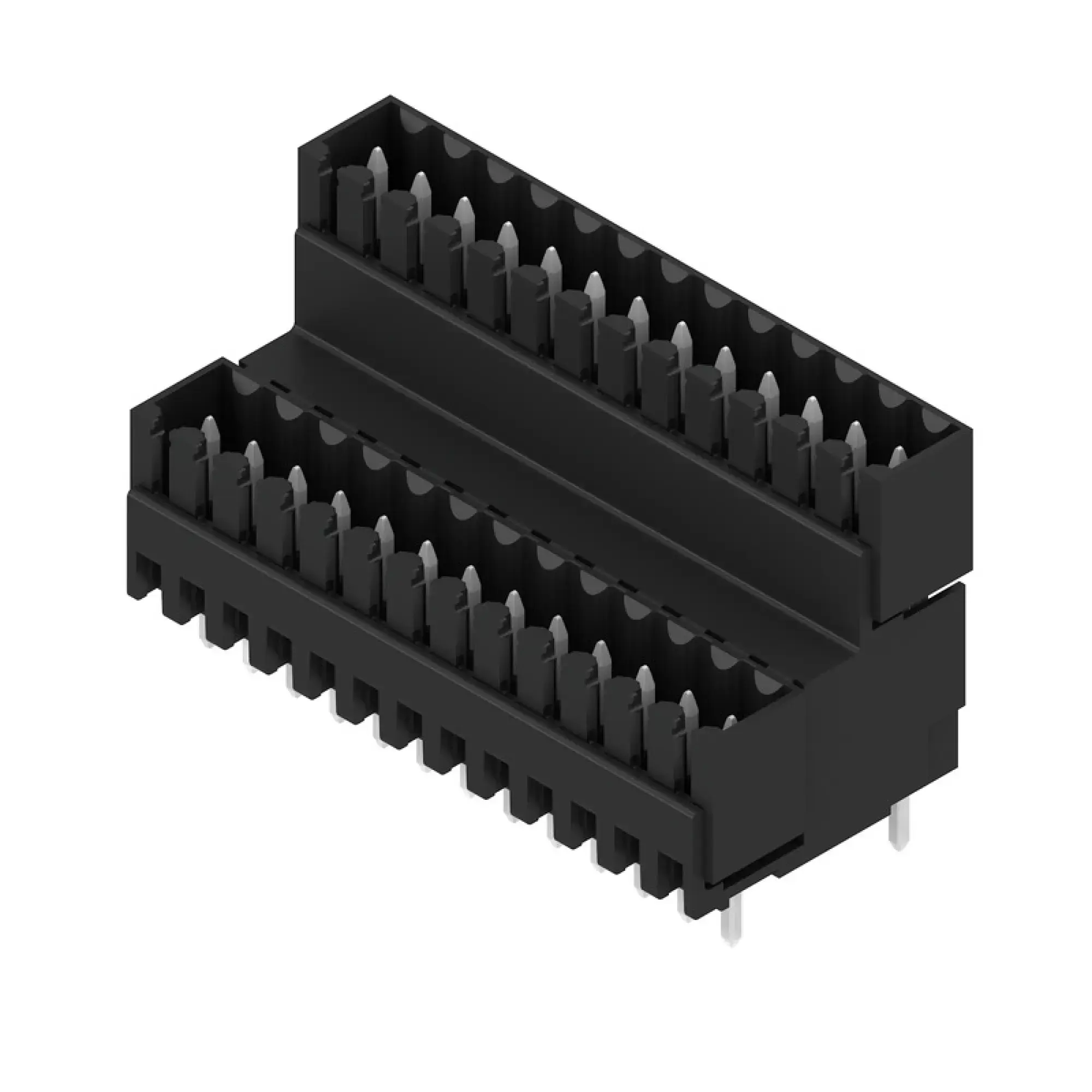 Weidmüller 1699000000 PCB connector (board connection), 160 V, 10.5 A, Pitch in mm: 3.50, Number of poles: 26, THT solder connection, Box (img_001) Weidmüller 1699000000 PCB connector (board connection), 160 V, 10.5 A, Pitch in mm: 3.50, Number of poles: 26, THT solder connection, Box (img_001)