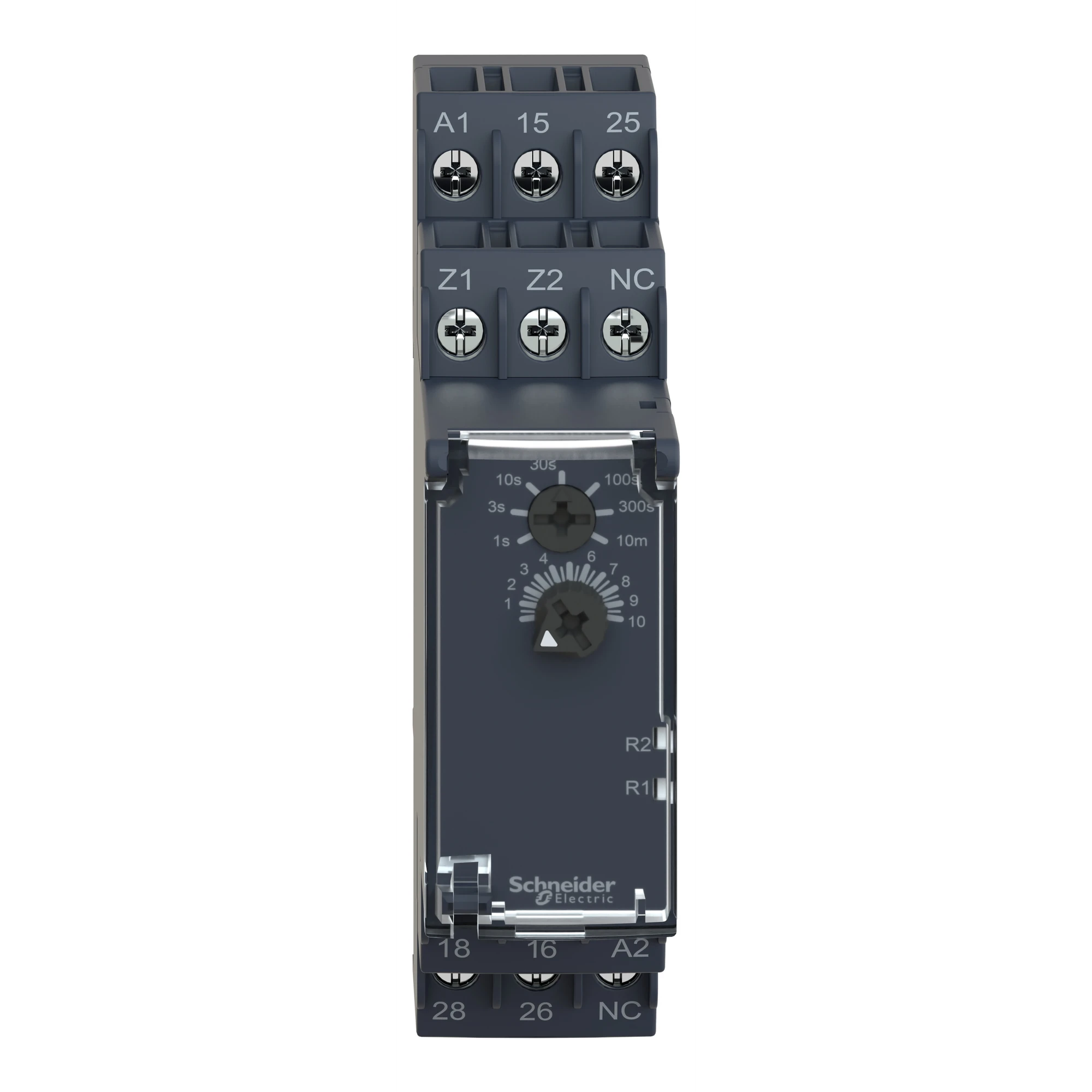 Schneider Electric RE22R2KMR Fallback delay without auxiliary power, 0.05 s-10 min, 24-240VAC/DC, 2 W (img_003) Schneider Electric RE22R2KMR Fallback delay without auxiliary power, 0.05 s-10 min, 24-240VAC/DC, 2 W (img_003)