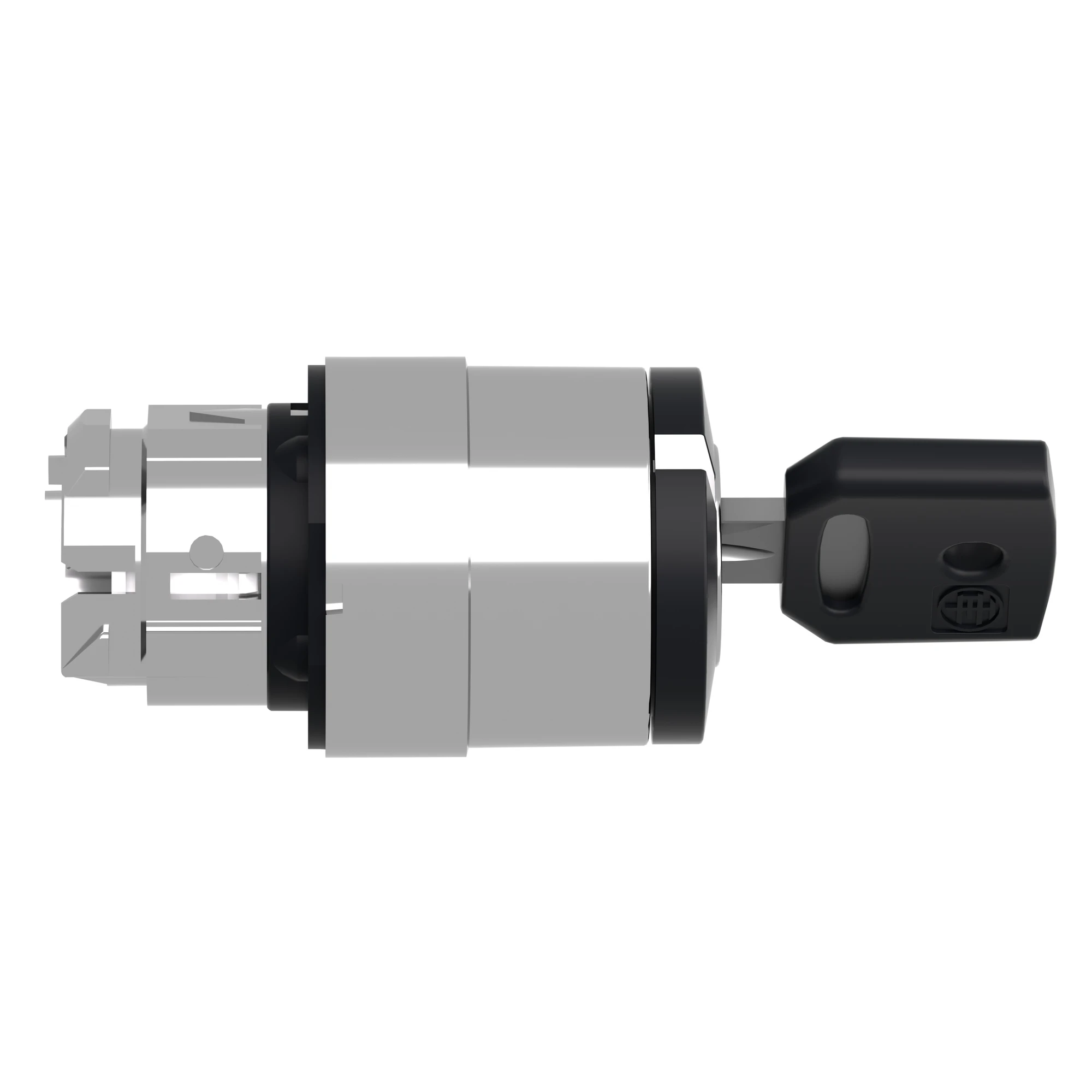 Schneider Electric ZB4BG4TEC10 Key switch, front element, Harmony XB4, metal, 22mm, black, 2 positions, latching, TEC10 (img_003)