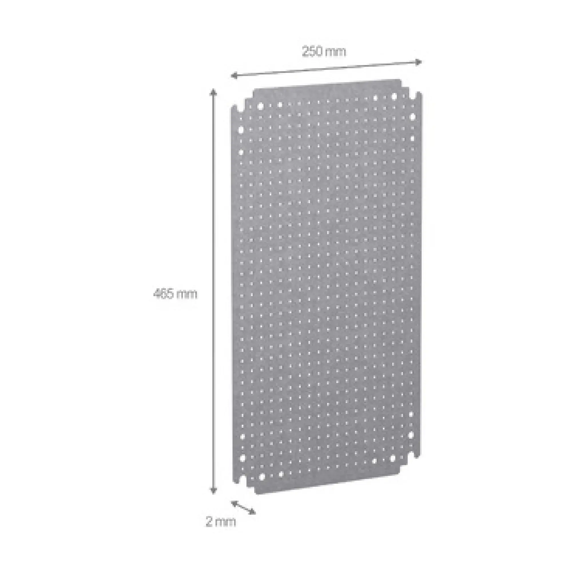 Schneider Electric NSYMF53 Micro-perforated mounting plate H500xB300 with openings diam. 3.6mm to 12.5mm apart (img_003)