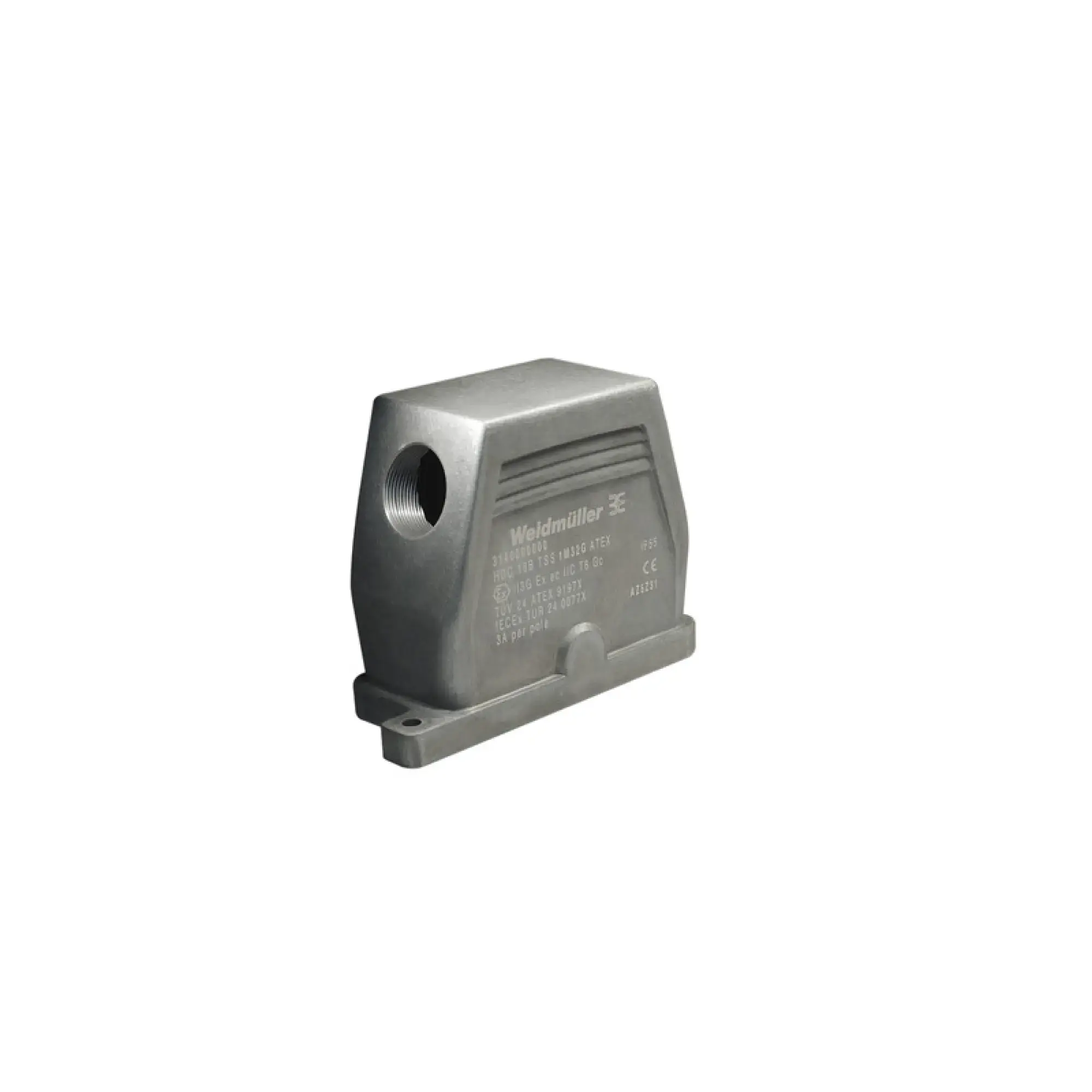 Weidmüller 3140000000 Housing industry connectors, Plug housing, Clamping yoke connection, Installation size: 6, IP55 (img_001)