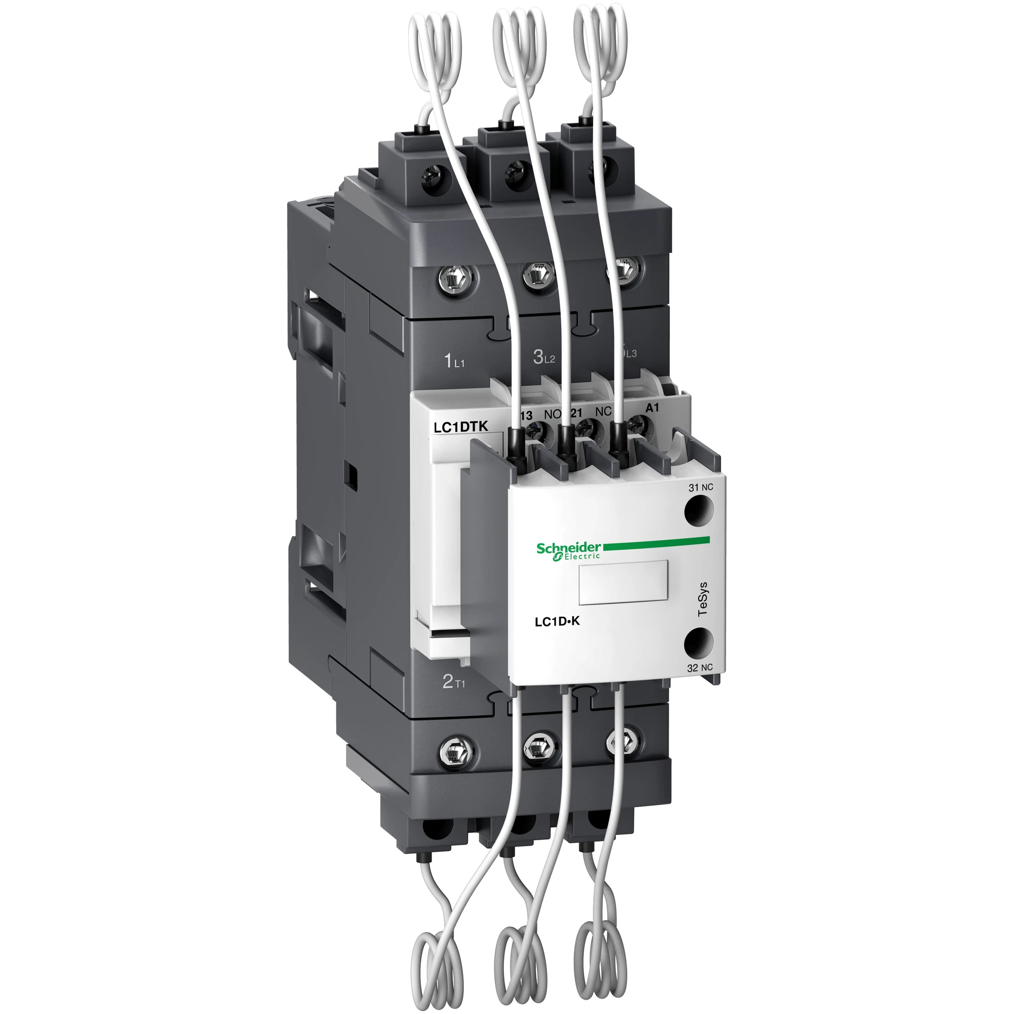 Schneider Electric LC1DTKP7 TeSys LC1D.K Capacitor Contactor - 3P - 40 kVAR - 415 V - 230 V AC coil (img_001) Schneider Electric LC1DTKP7 TeSys LC1D.K Capacitor Contactor - 3P - 40 kVAR - 415 V - 230 V AC coil (img_001)
