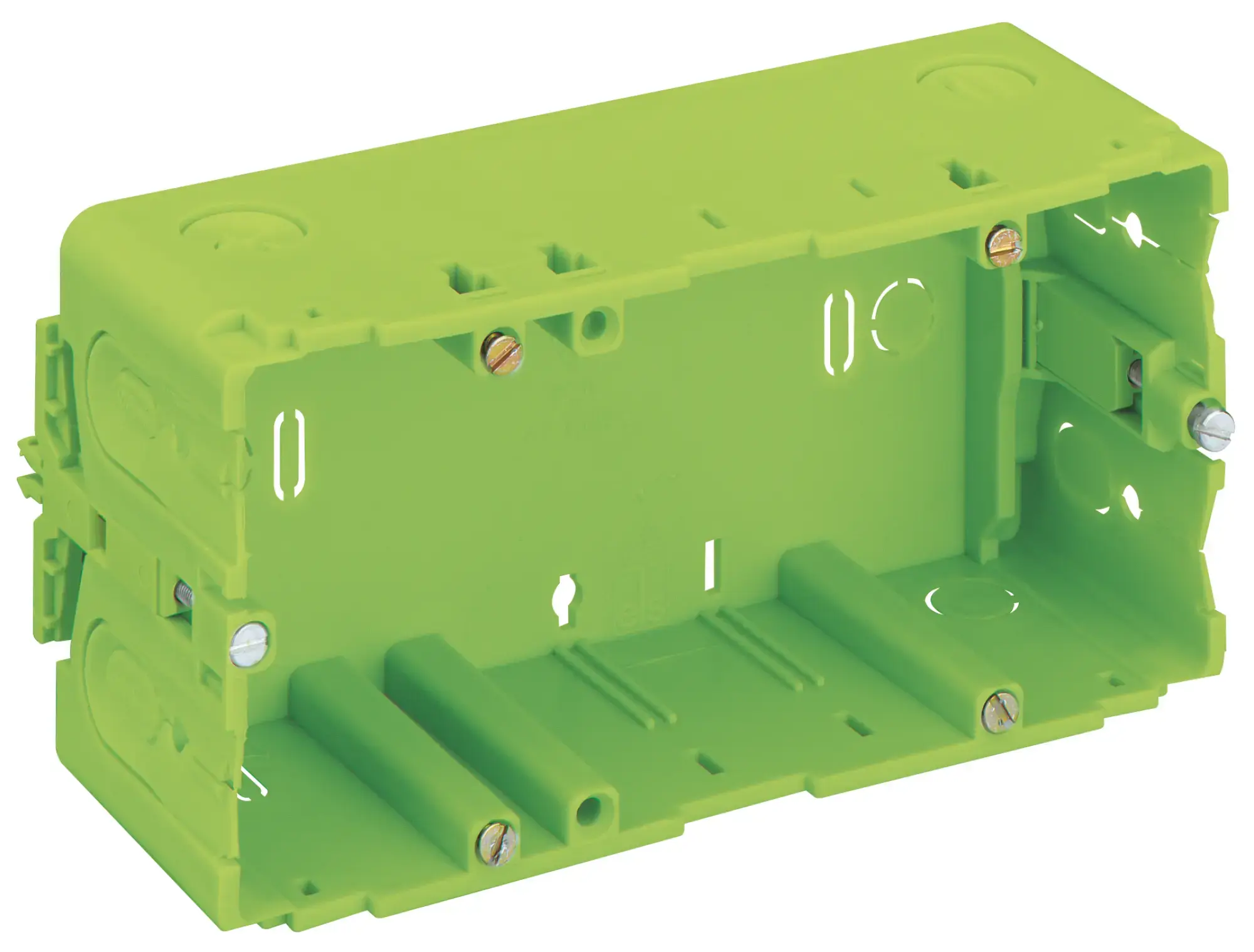 Spelsberg 38205201 Channel installation box, green, Rated insulation voltage 400V AC, VDE 8464 (img_001)