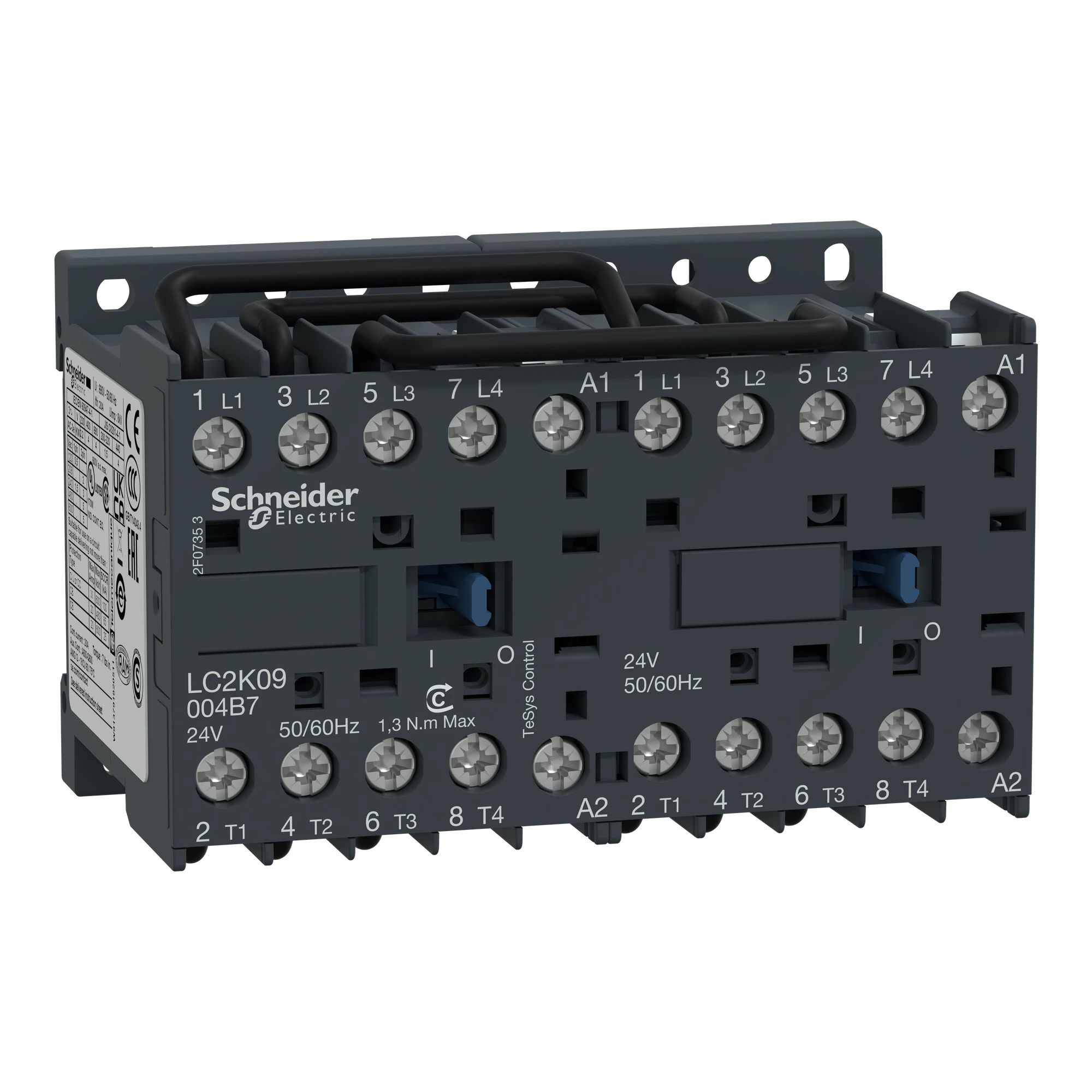 Schneider Electric LC2K09004E7 Reversing contactor combination, 4p, 20A/AC1, 9A, coil 48V 50/60Hz (img_001) Schneider Electric LC2K09004E7 Reversing contactor combination, 4p, 20A/AC1, 9A, coil 48V 50/60Hz (img_001)