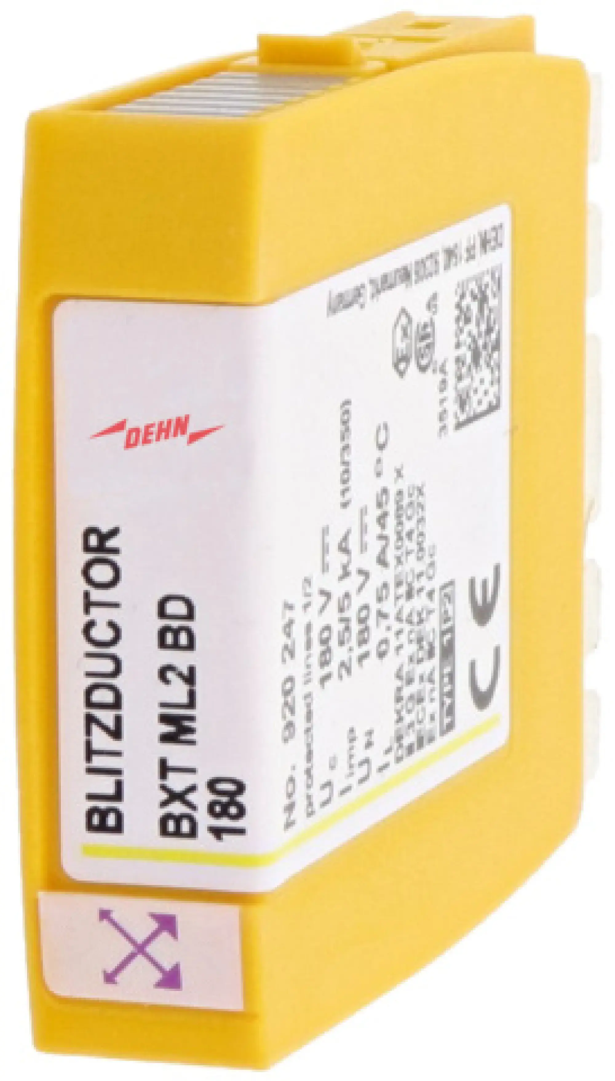 Dehn 920247 Combined arrester module f. 1 pair BLITZDUCTOR XT with LifeCheck (img_001)