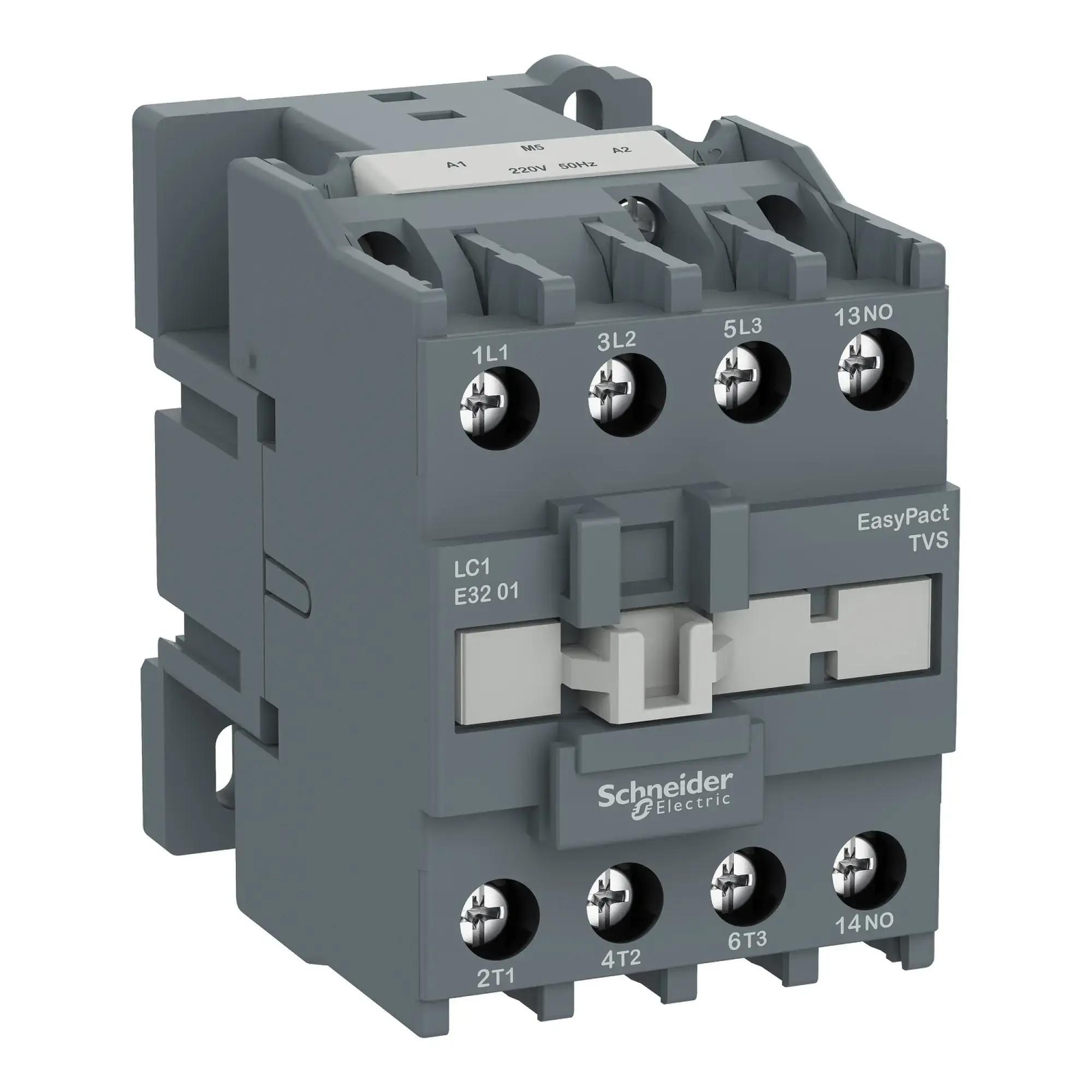 Schneider Electric LC1E3210M5 Easy TeSys Leistungsschütz 3P 32A 1NO 220V AC 50Hz (img_005)