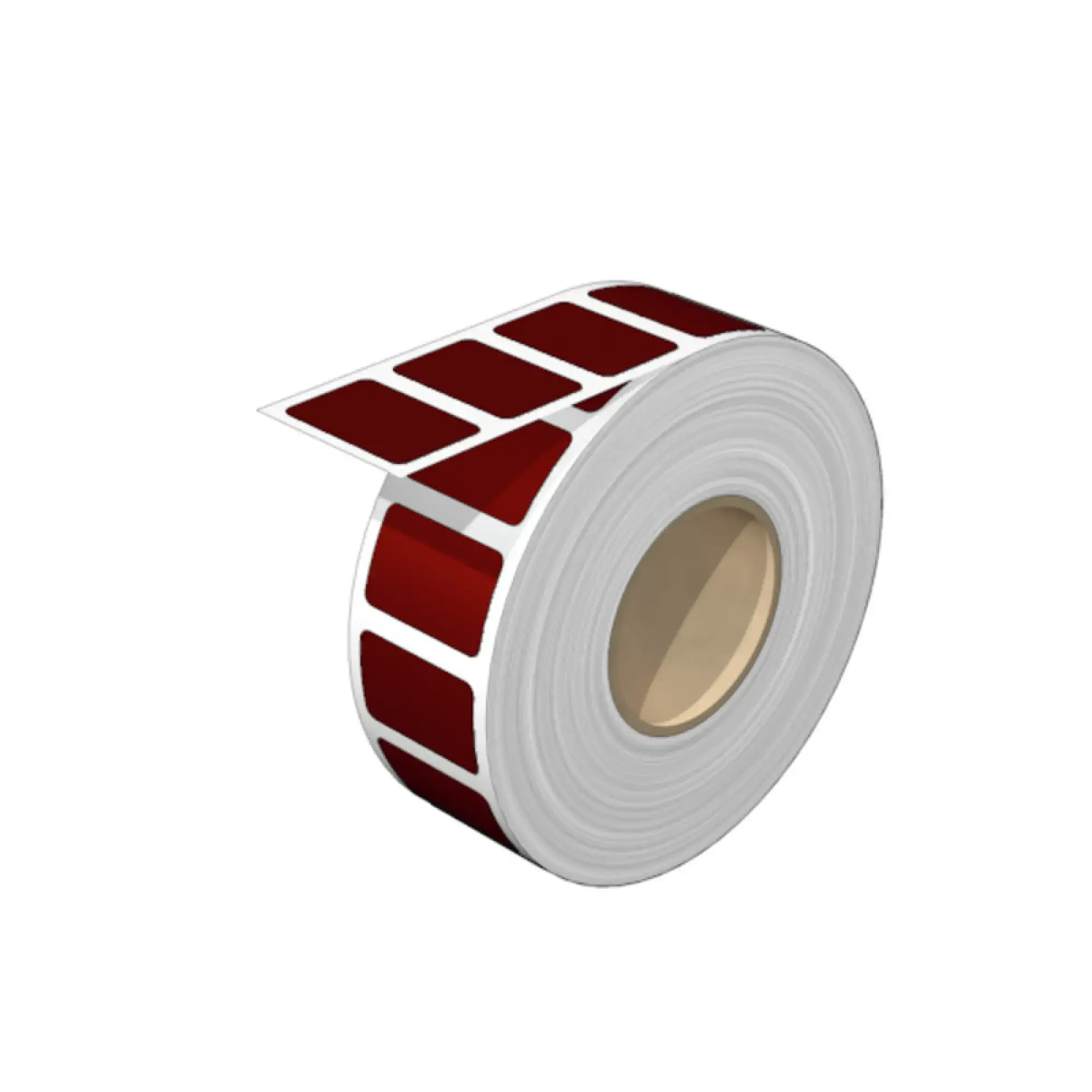 Weidmüller 2496910000 Device marking, Width: 27 mm, Polyester, red, Operating temperature range: -40...120 °C (img_001)