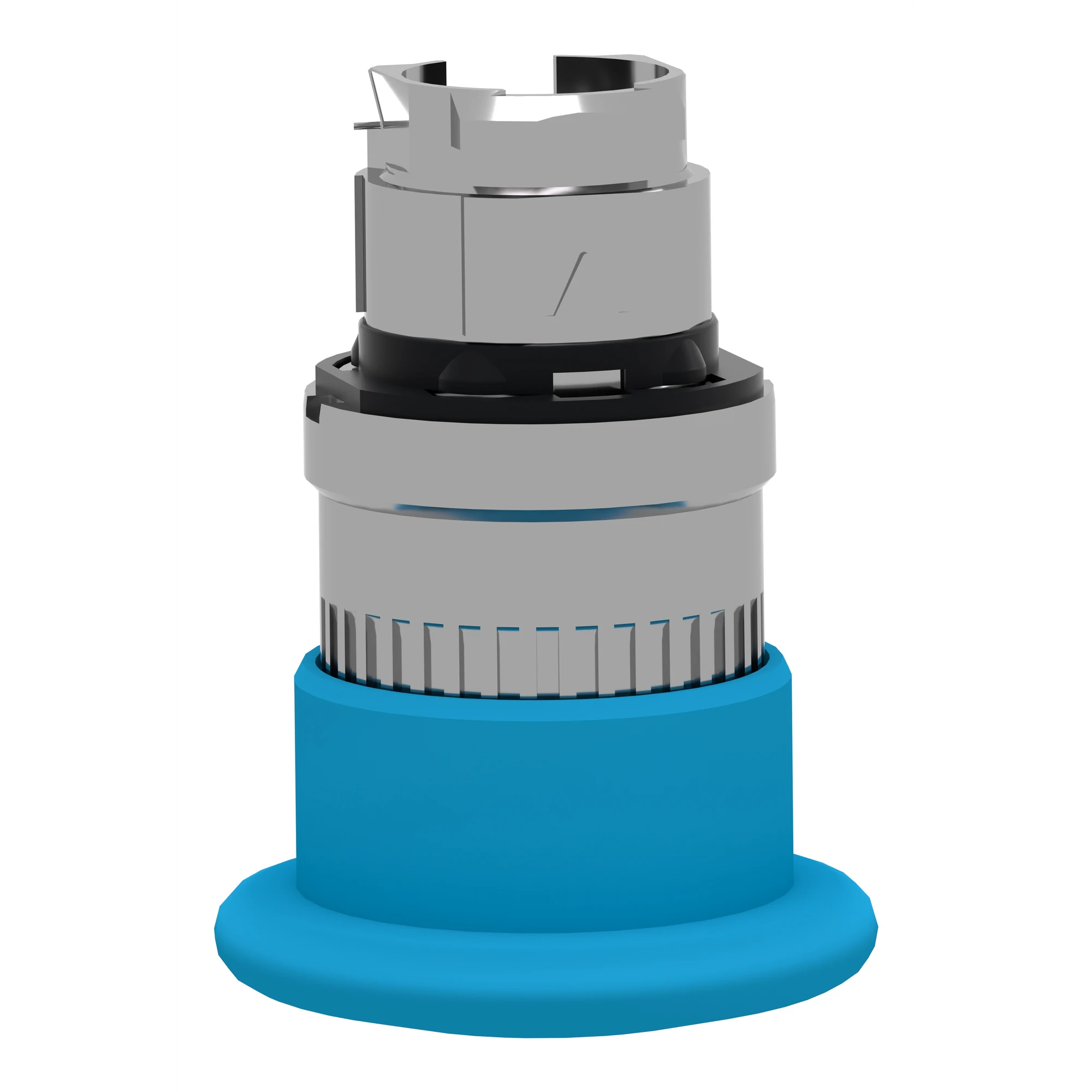 Schneider Electric ZB4BT6 Mushroom Push Button, Front Element, Harmony XB4, Metal, 22mm, Blue, Mushroom 40mm, Pull Release (img_007)