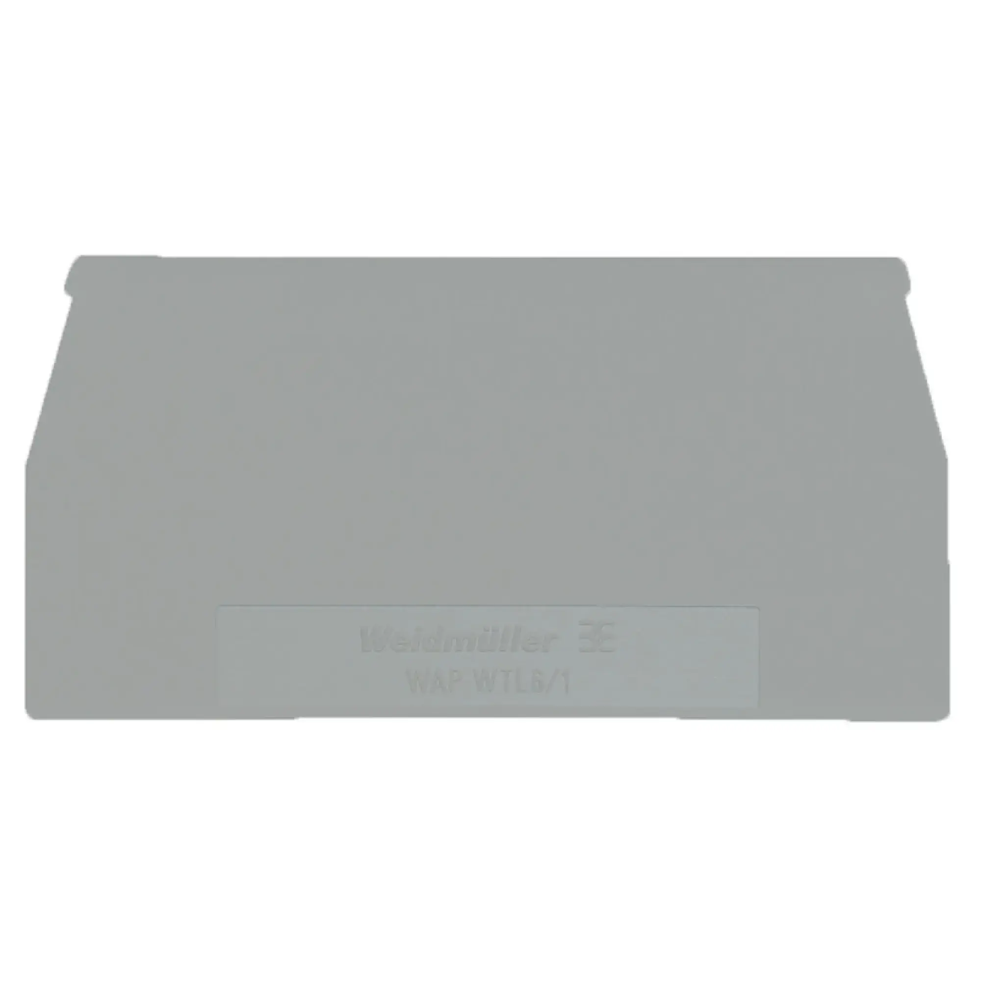 Weidmüller 1349140000 End plate (terminals), Traffic grey (RAL), Height: 65 mm, Width: 1.5 mm, V-0, Wemid (img_001)