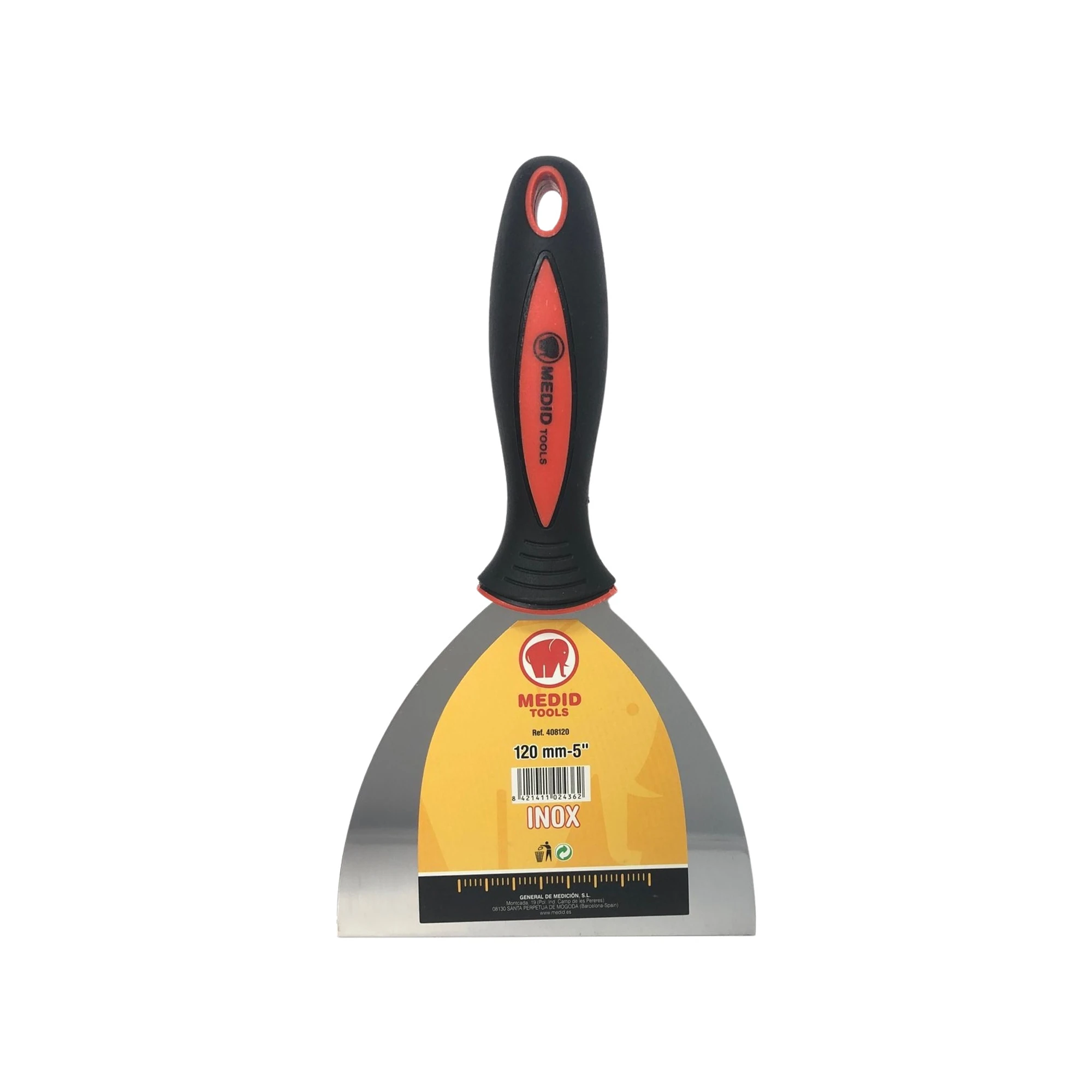MEDID 408120 Stainless steel painting spatula 120 mm (img_001)