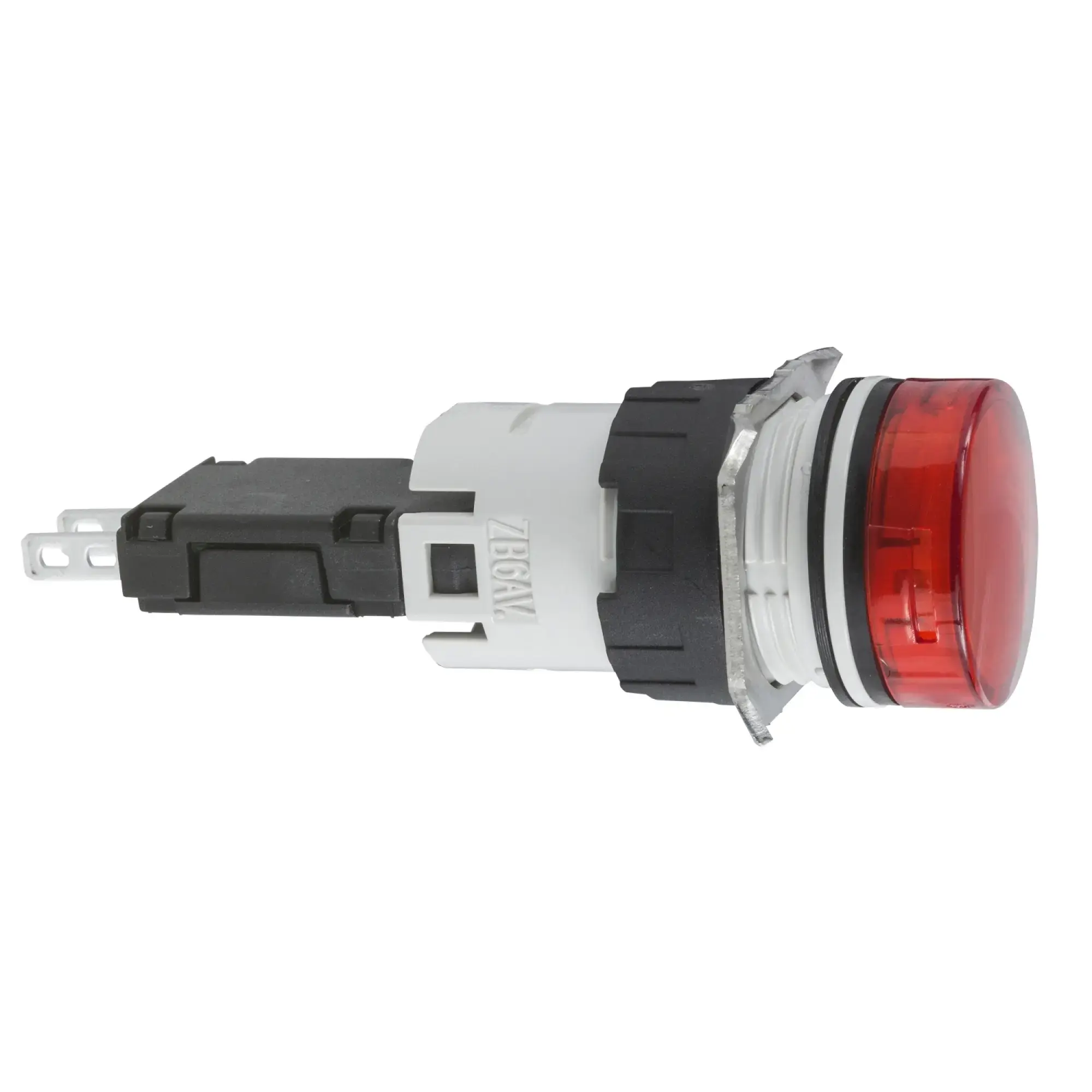 Schneider Electric XB6AV4BB Indicator light, Ø 22, round, IP65, red, Integral LED, 24V, connector (img_009)