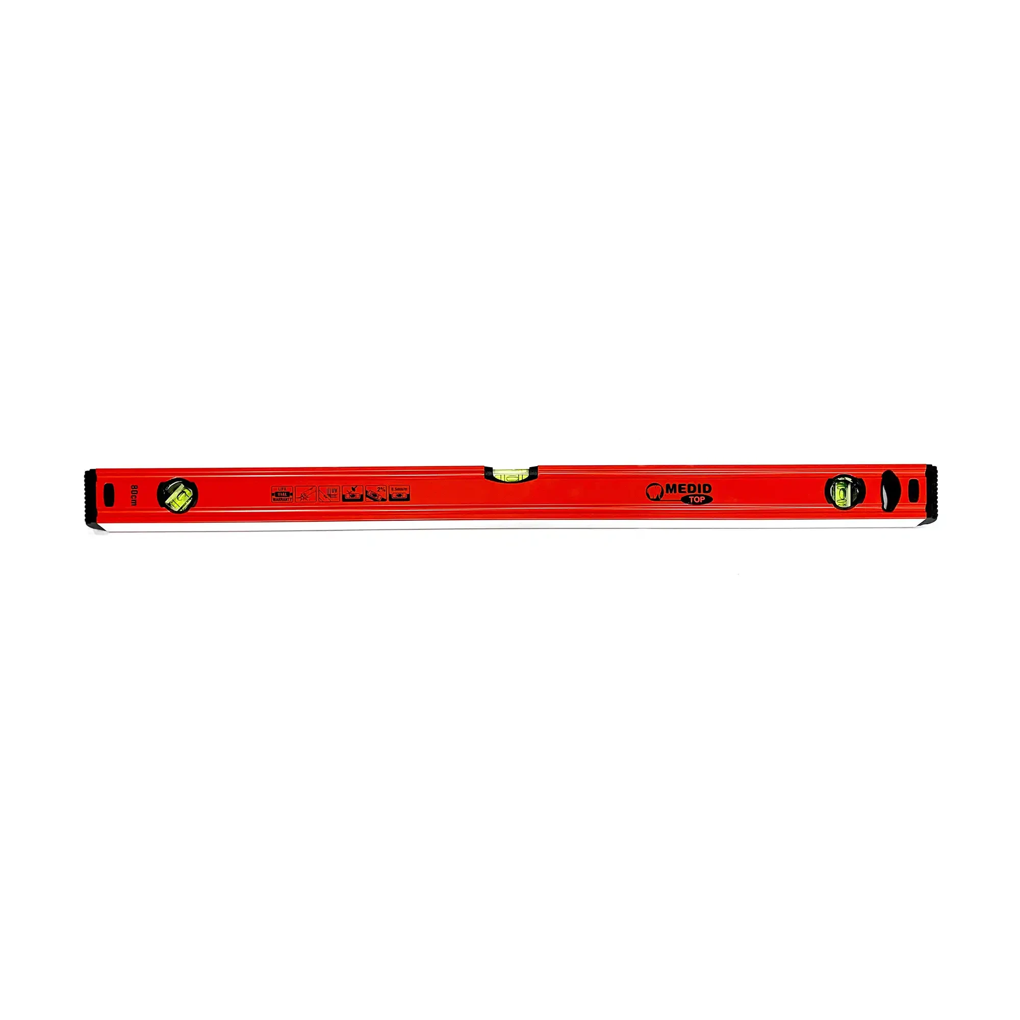 MEDID 77980 Aluminium spirit level Pro 80 cm (img_001) MEDID 77980 Aluminium spirit level Pro 80 cm (img_001)