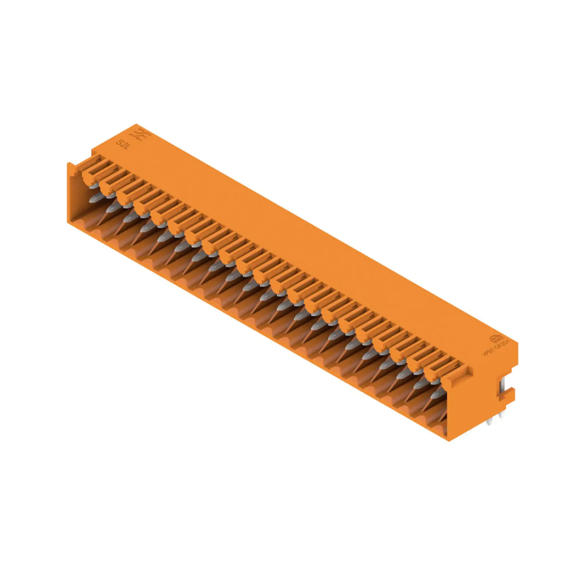 Weidmüller 2559790000 PCB connector (board connection), 125 V, 10 A, Pitch in mm: 3.50, Number of poles: 44, THT solder connection, Box (img_001)