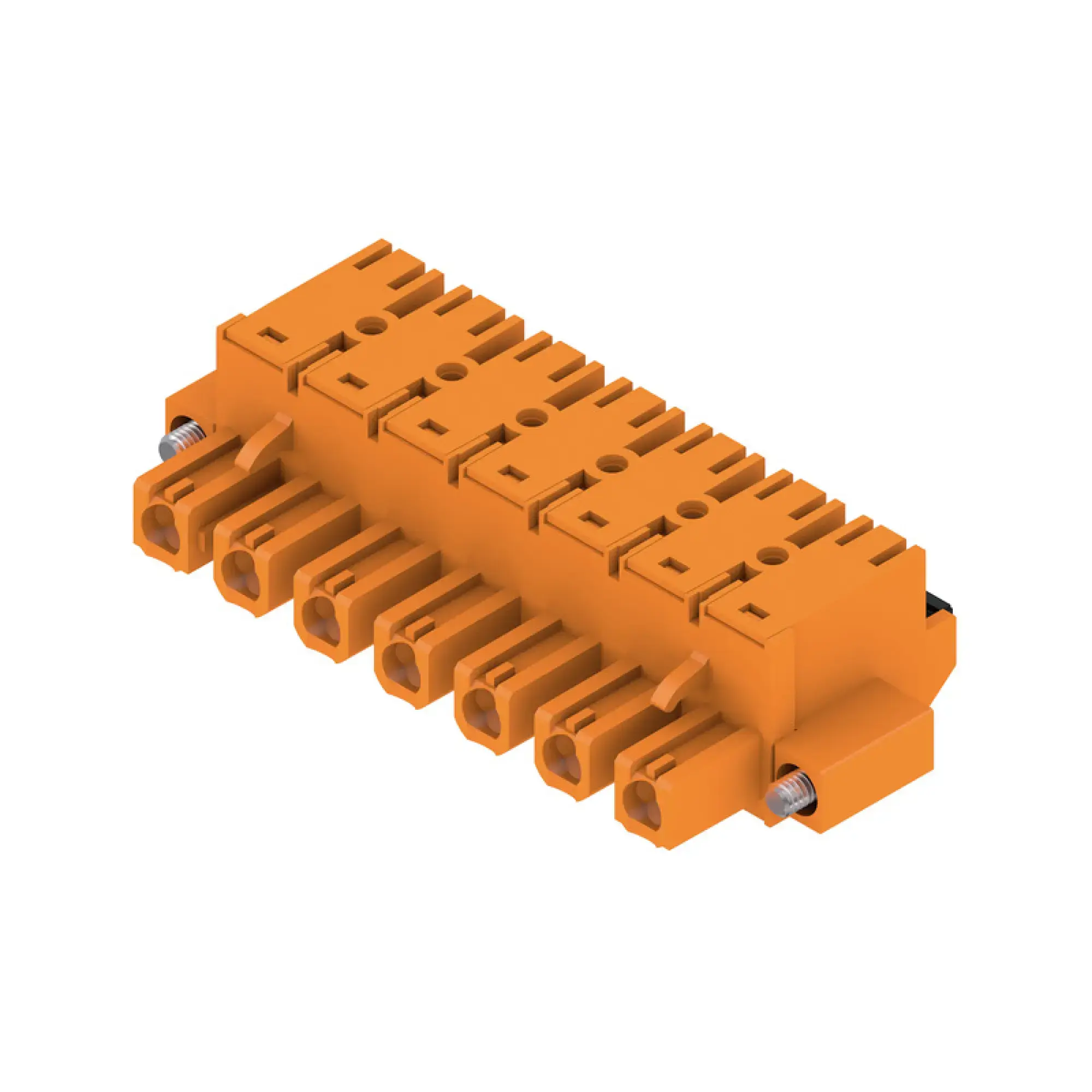 Weidmüller 1230270000 PCB connector (wire connection), 1000 V, 29 A, Pitch in mm: 7.62, 2.5 mm², Number of poles: 7, PUSH IN with actuator, Box (img_001)