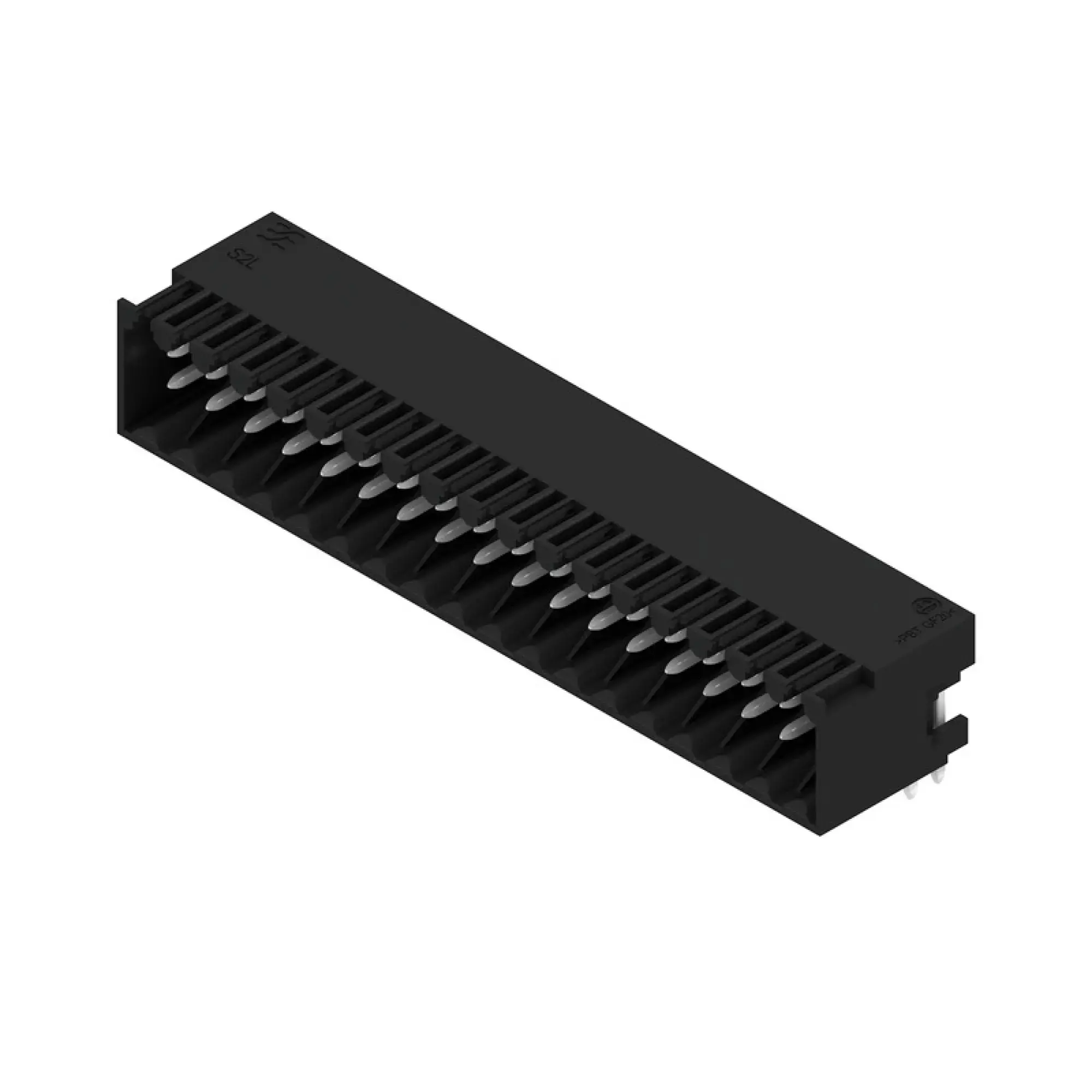 Weidmüller 1728140000 PCB connector (board connection), 125 V, 10 A, Pitch in mm: 3.50, Number of poles: 36, THT solder connection, Box (img_001)