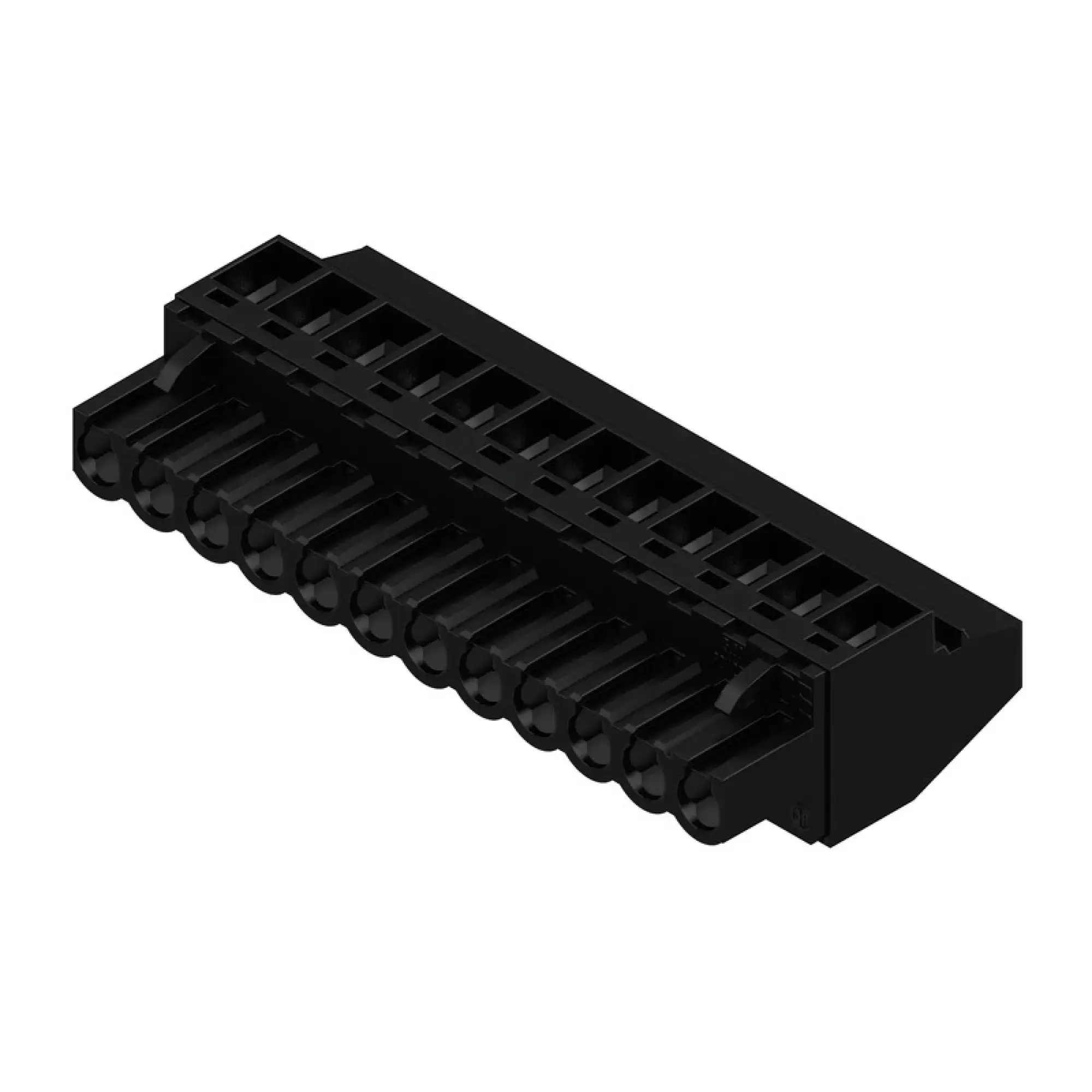 Weidmüller 1958550000 PCB connector (wire connection), 320 V, 23 A, Pitch in mm: 5.00, 4 mm², Number of poles: 12, Clamping yoke connection, Box (img_001)