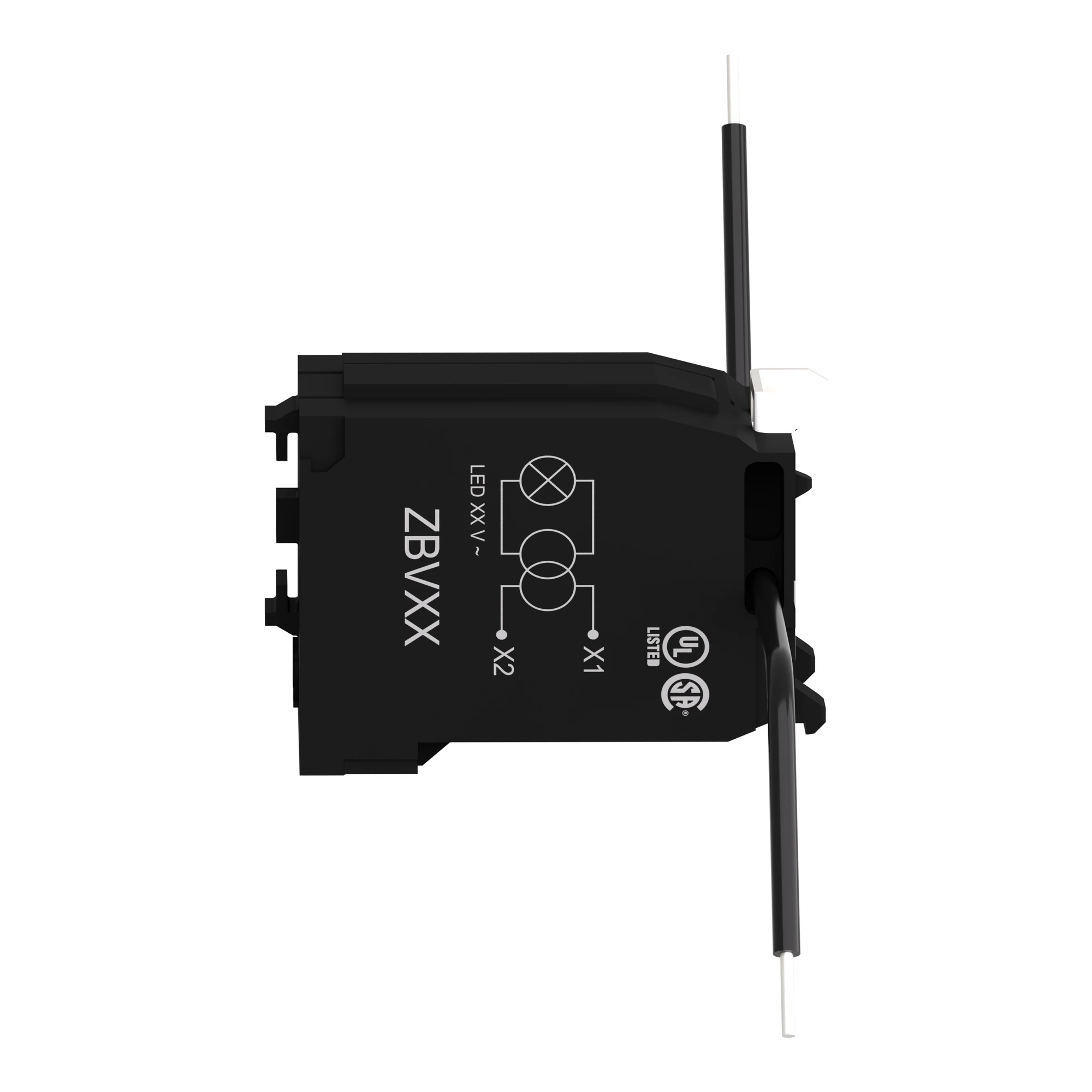 Schneider Electric ZBV5B Transformer for lamp socket with LED module, 400V (img_003)