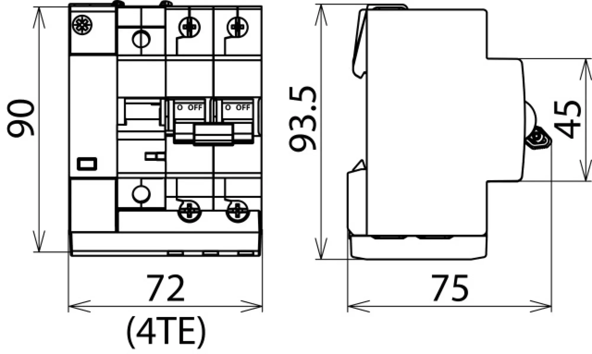 Dehn 900782 Surge protective devices for circuit breakers 2-pole C40 A (img_002) Dehn 900782 Surge protective devices for circuit breakers 2-pole C40 A (img_002)