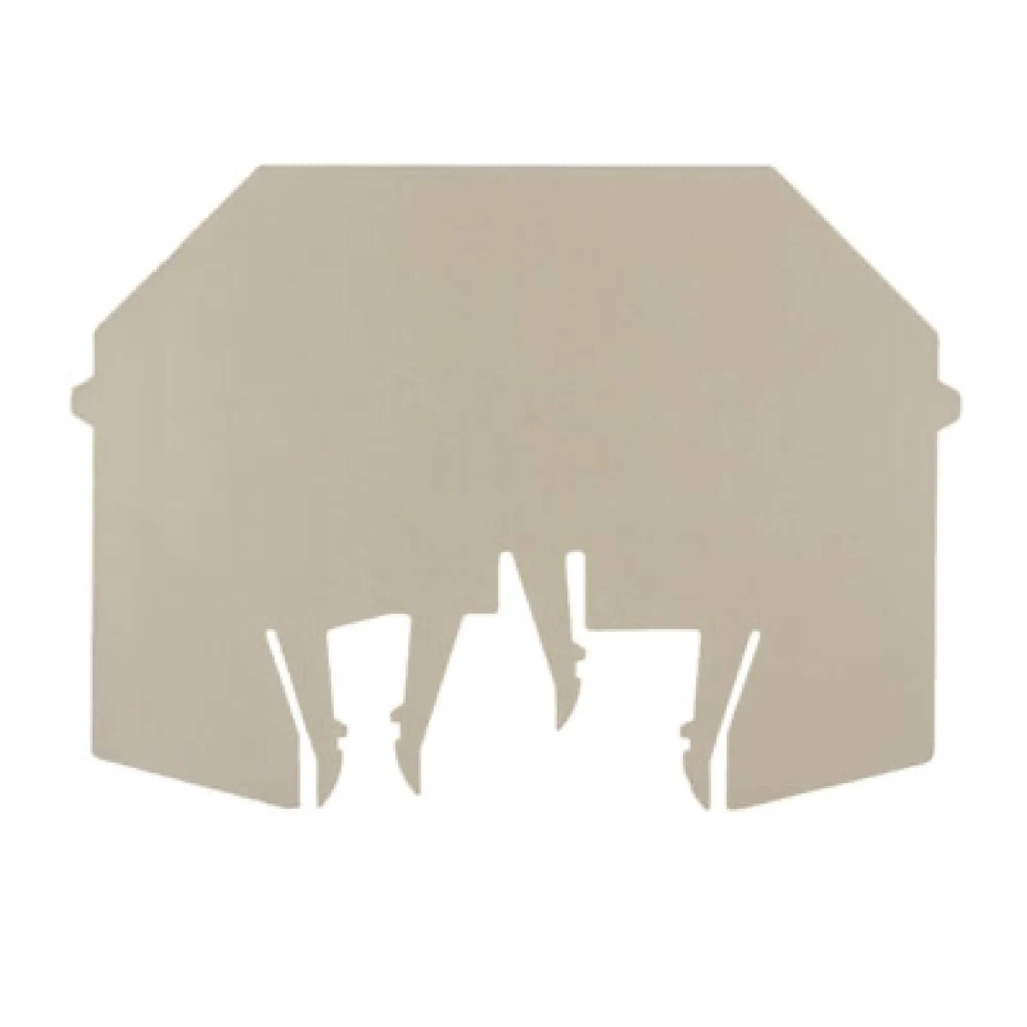 Weidmüller 1058800000 Partition plate (terminal), dark beige, Height: 86 mm, Width: 3 mm, V-0, Wemid (img_001) Weidmüller 1058800000 Partition plate (terminal), dark beige, Height: 86 mm, Width: 3 mm, V-0, Wemid (img_001)