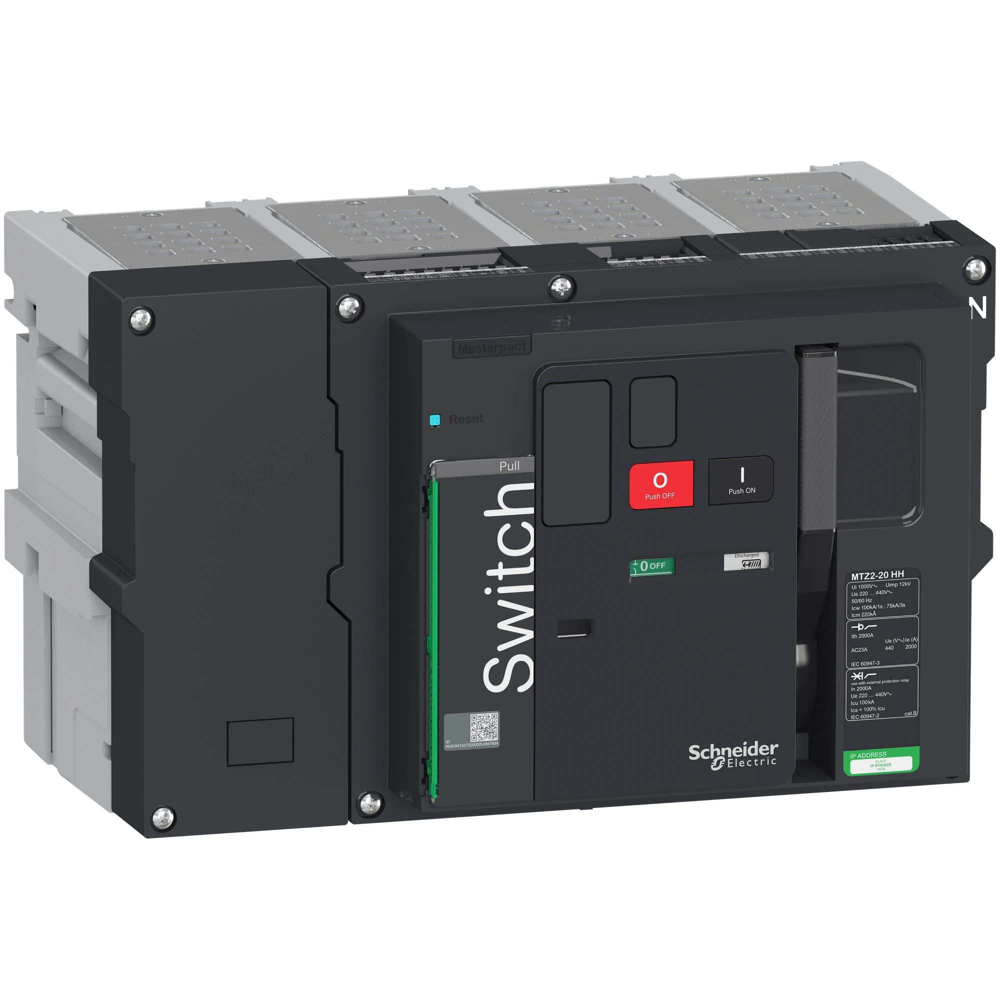 Schneider Electric LV846346 MasterPact MTZ2 2000A HH Icm=220kA/440V 3P Disconnecter Drawer Technology Neutral (img_001) Schneider Electric LV846346 MasterPact MTZ2 2000A HH Icm=220kA/440V 3P Disconnecter Drawer Technology Neutral (img_001)