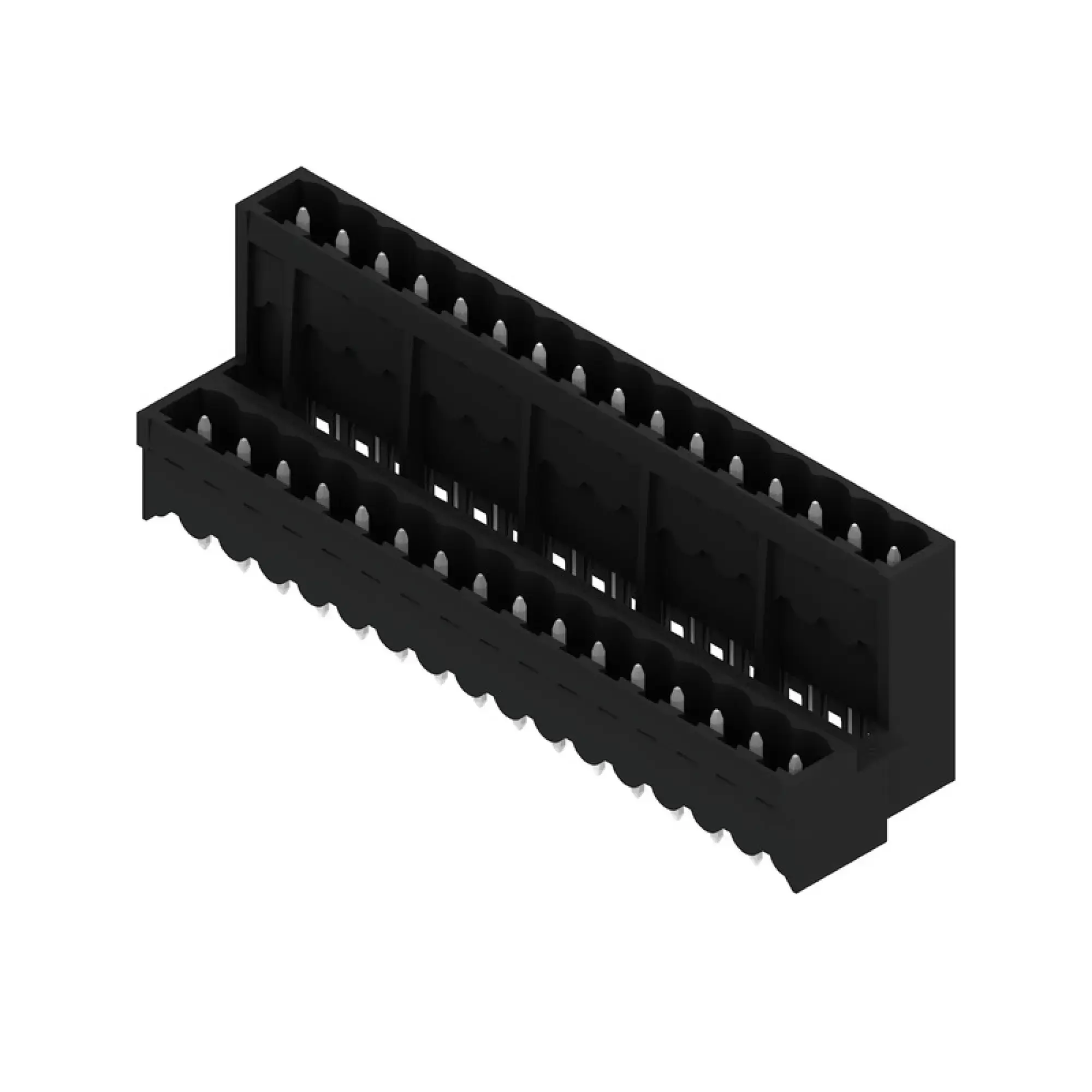 Weidmüller 1882800000 PCB connector (board connection), 320 V, 15 A, Pitch in mm: 5.00, Number of poles: 32, THT/THR solder connection, Box (img_001)
