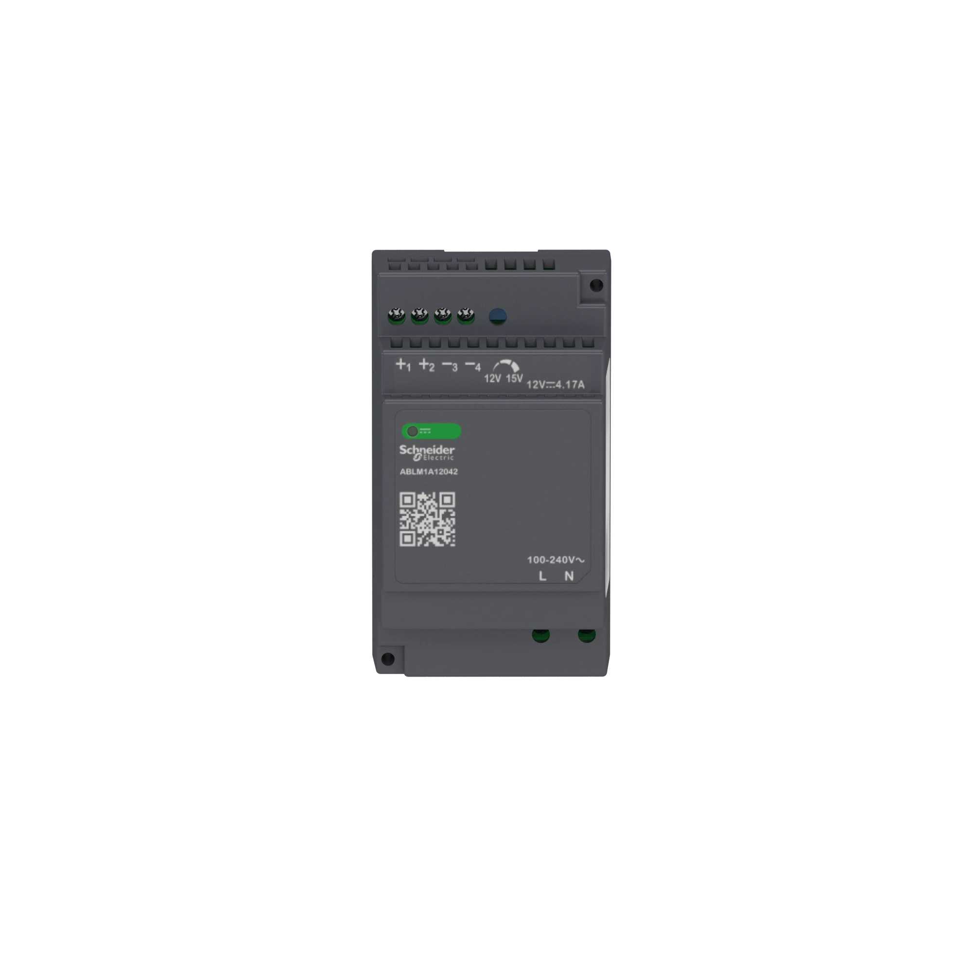 Schneider Electric ABLM1A12042 Power Supply, Modicon ABLM, Modular, Switched-Mode, Single-Phase, 120-240V AC, 12V DC, 4.2A, 50W (img_004) Schneider Electric ABLM1A12042 Power Supply, Modicon ABLM, Modular, Switched-Mode, Single-Phase, 120-240V AC, 12V DC, 4.2A, 50W (img_004)