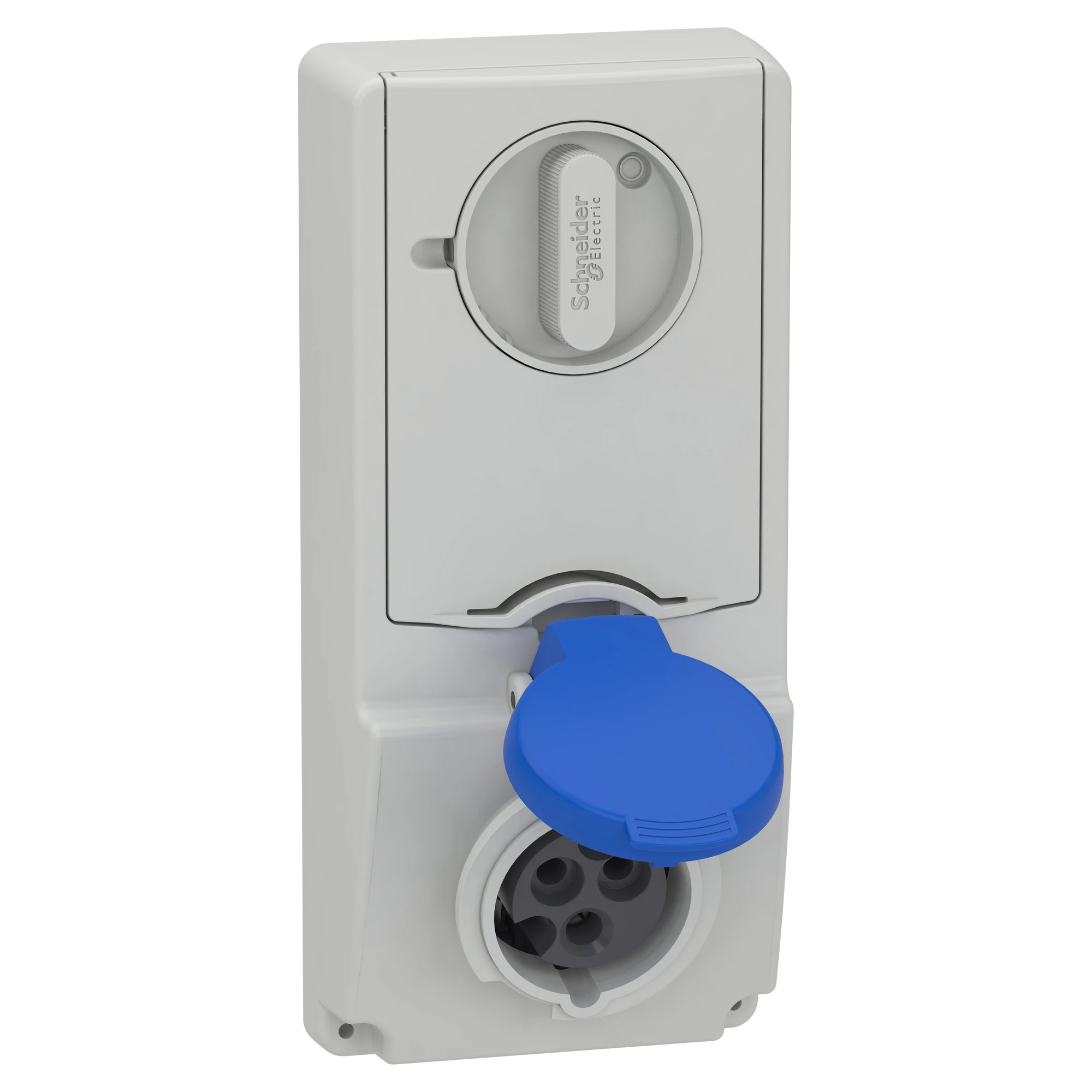 Schneider Electric 82131 Surface-mounted socket locked, 16A, 2p+E, 200-250 V AC, IP44 (img_001) Schneider Electric 82131 Surface-mounted socket locked, 16A, 2p+E, 200-250 V AC, IP44 (img_001)