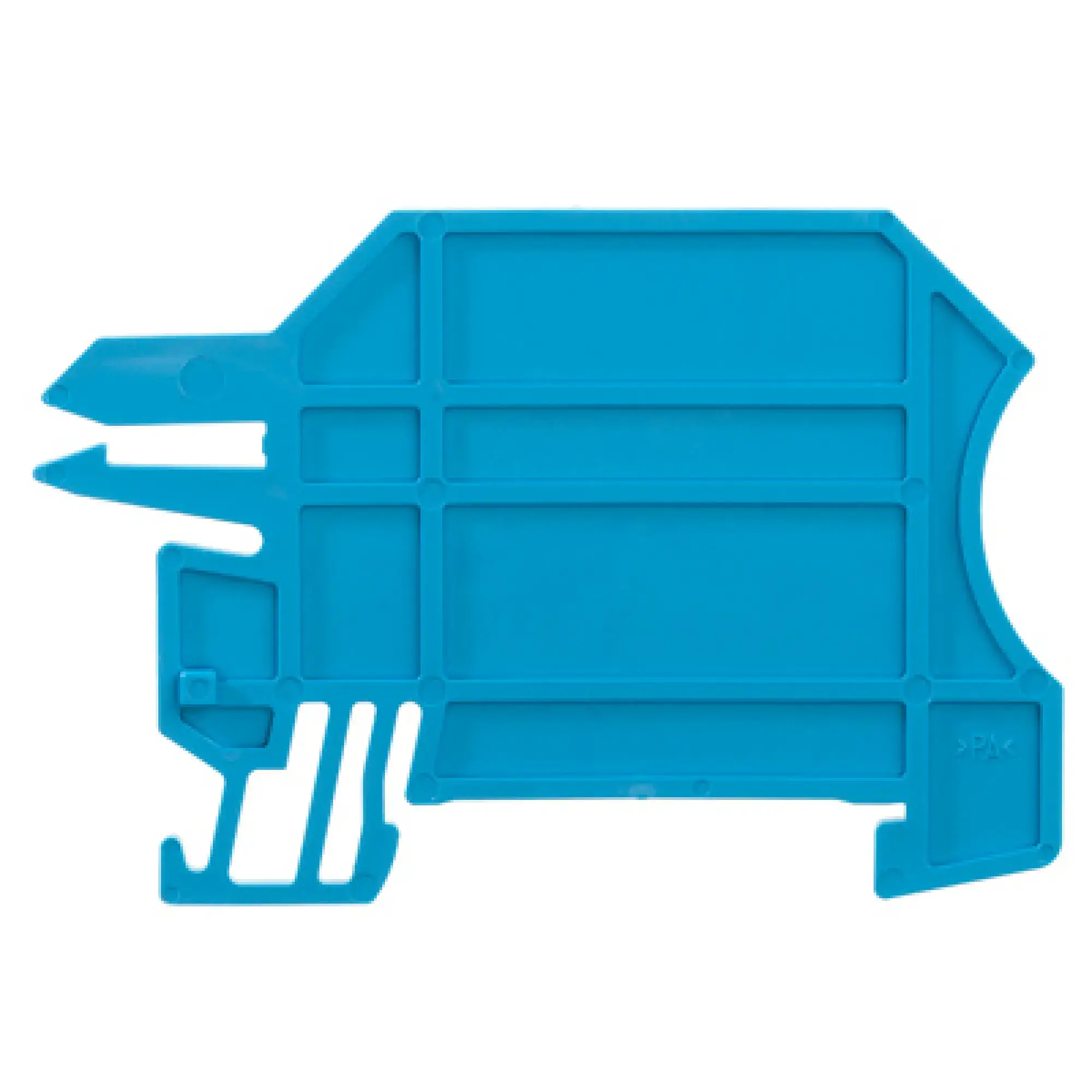 Weidmüller 1050280000 End and partition plate for terminals, blue, Height: 60 mm, Width: 2 mm, V-0, Wemid (img_001) Weidmüller 1050280000 End and partition plate for terminals, blue, Height: 60 mm, Width: 2 mm, V-0, Wemid (img_001)