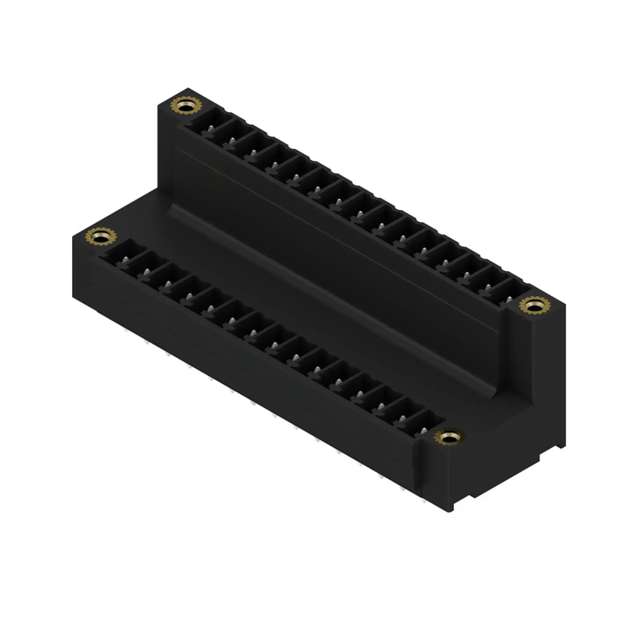Weidmüller 1036090000 PCB connector (board connection), 160 V, 17.5 A, Pitch in mm: 3.81, Number of poles: 30, THT/THR solder connection, Box (img_001)