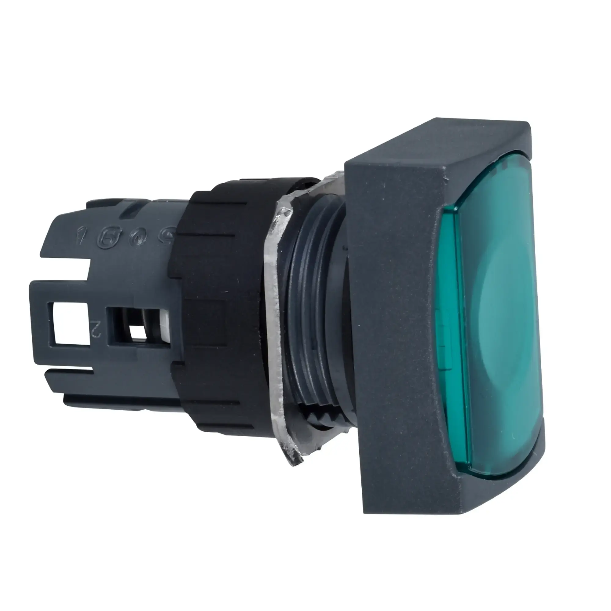 Schneider Electric ZB6DW3 Front element for illuminated push-button ZB6, momentary, green, Ø 16 mm (img_002)
