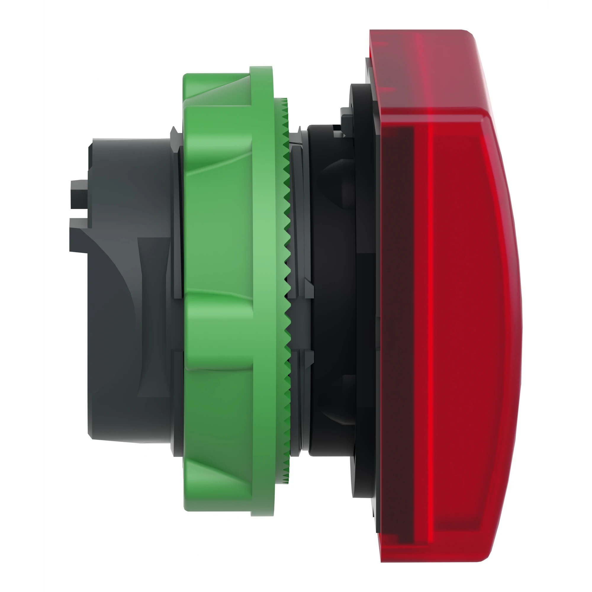 Schneider Electric ZB5CV043 Signal light, front element, Harmony XB5, plastic, 22mm, red, for universal LED, square (img_002) Schneider Electric ZB5CV043 Signal light, front element, Harmony XB5, plastic, 22mm, red, for universal LED, square (img_002)