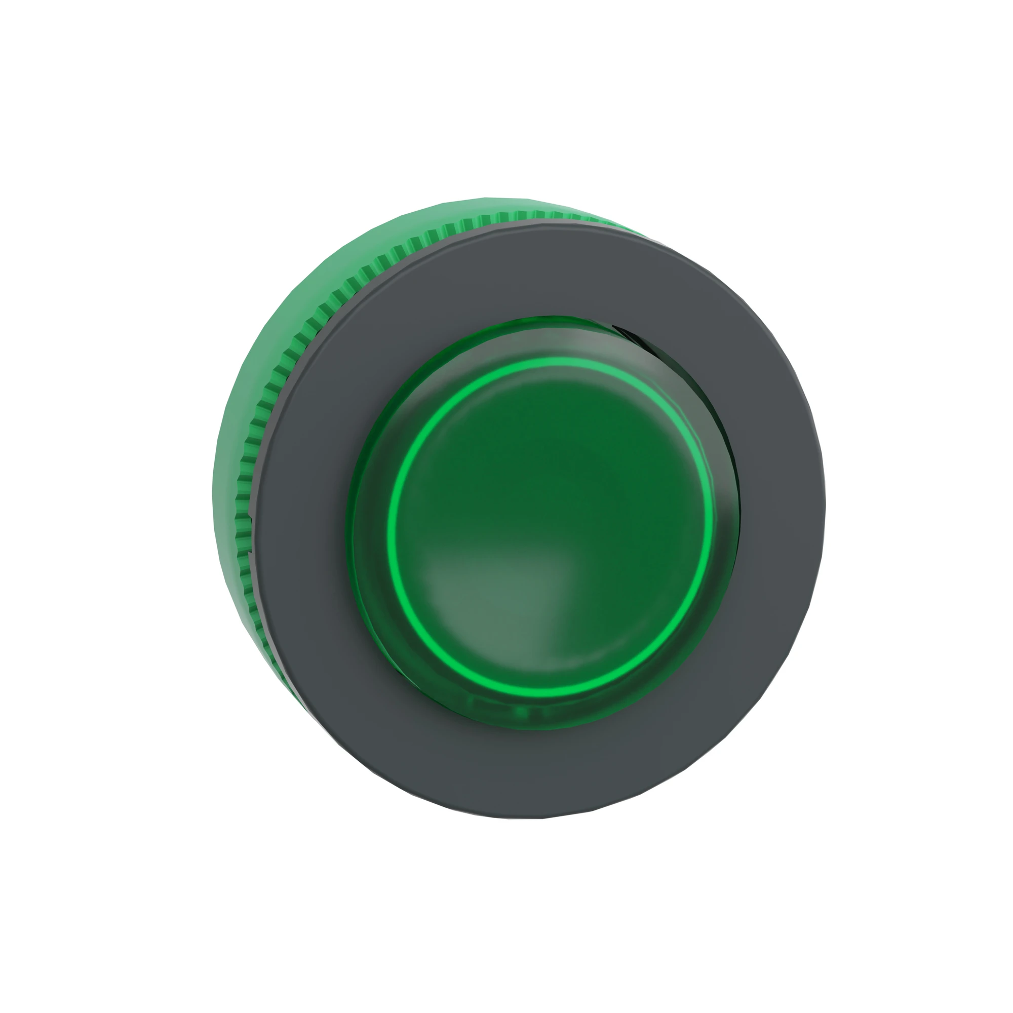 Schneider Electric ZB5FW133 Illuminated Pushbutton, Front Element, Harmony XB5F, Plastic, 30mm, Green, Projecting, for Universal LED (img_004)