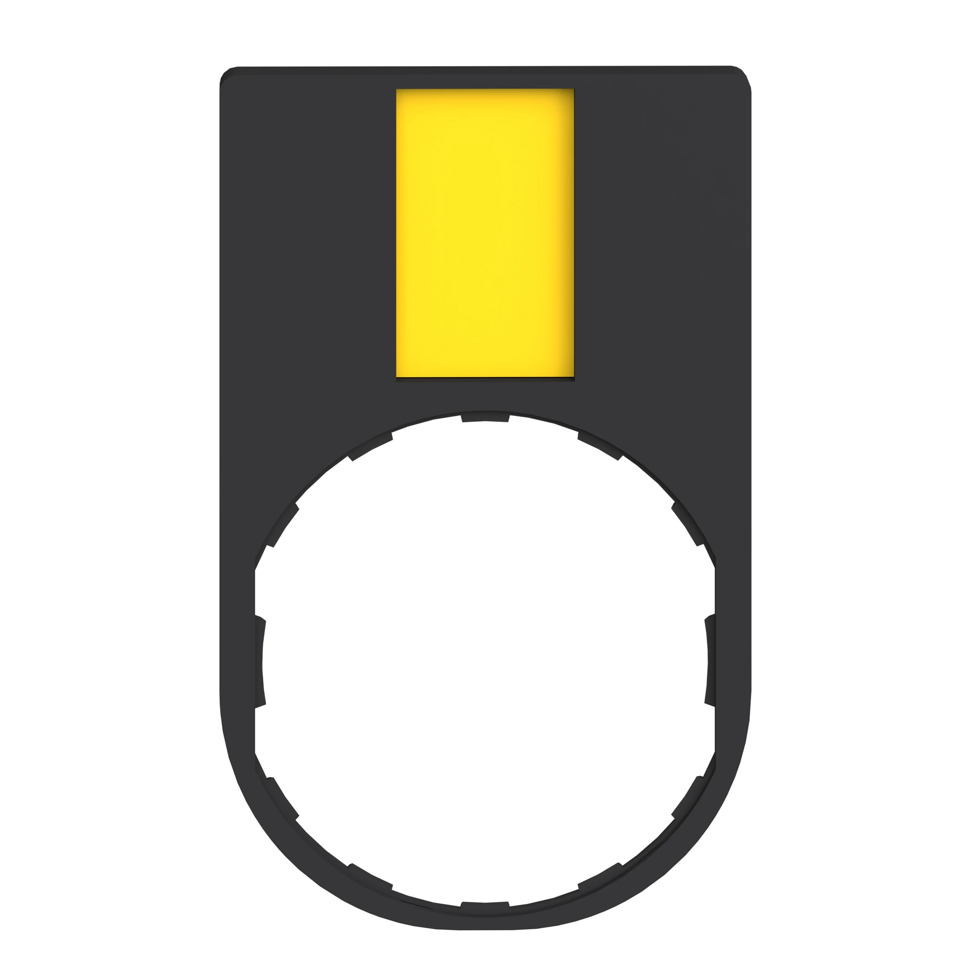 Schneider Electric ZBY6102 Label holder 30x50mm with blank plate, for Ø 22 devices with round front element (img_002) Schneider Electric ZBY6102 Label holder 30x50mm with blank plate, for Ø 22 devices with round front element (img_002)