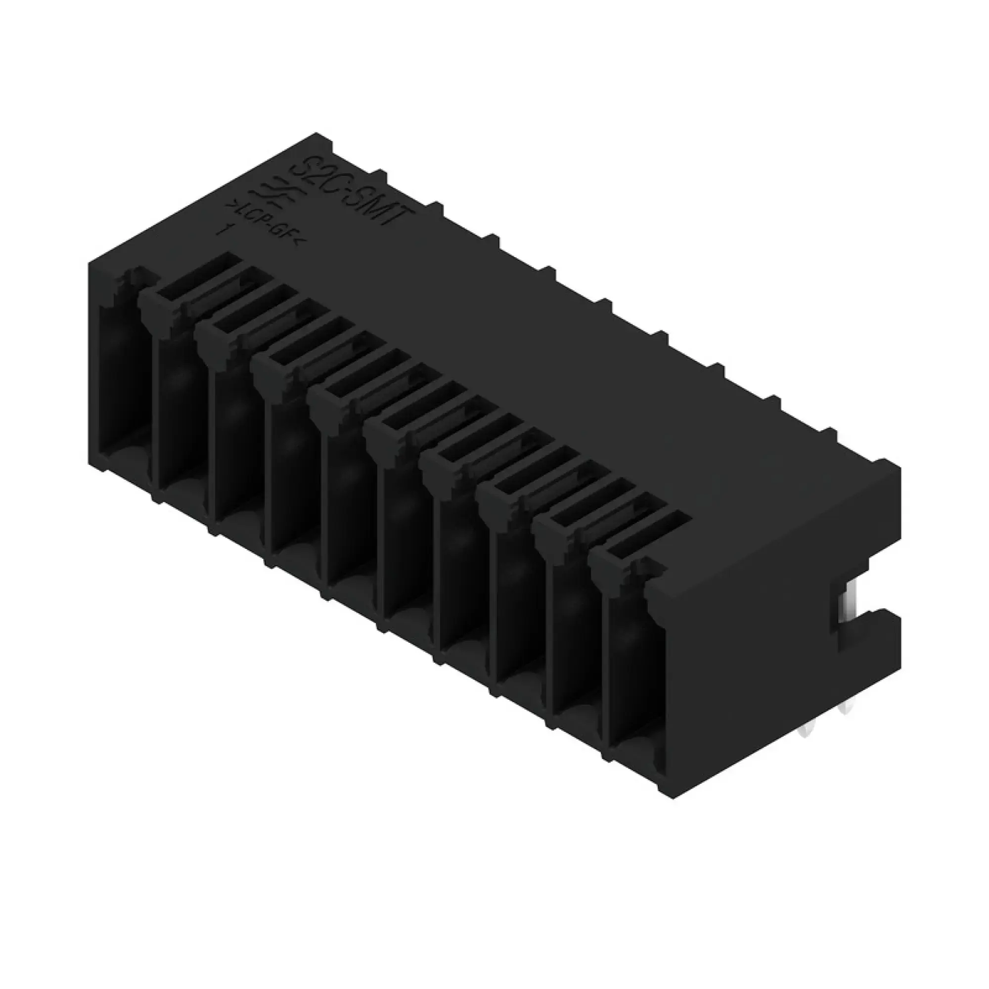 Weidmüller 1289340000 PCB connector (board connection), 160 V, 13.4 A, Pitch in mm: 3.50, Number of poles: 20, THT/THR solder connection, Box (img_001)