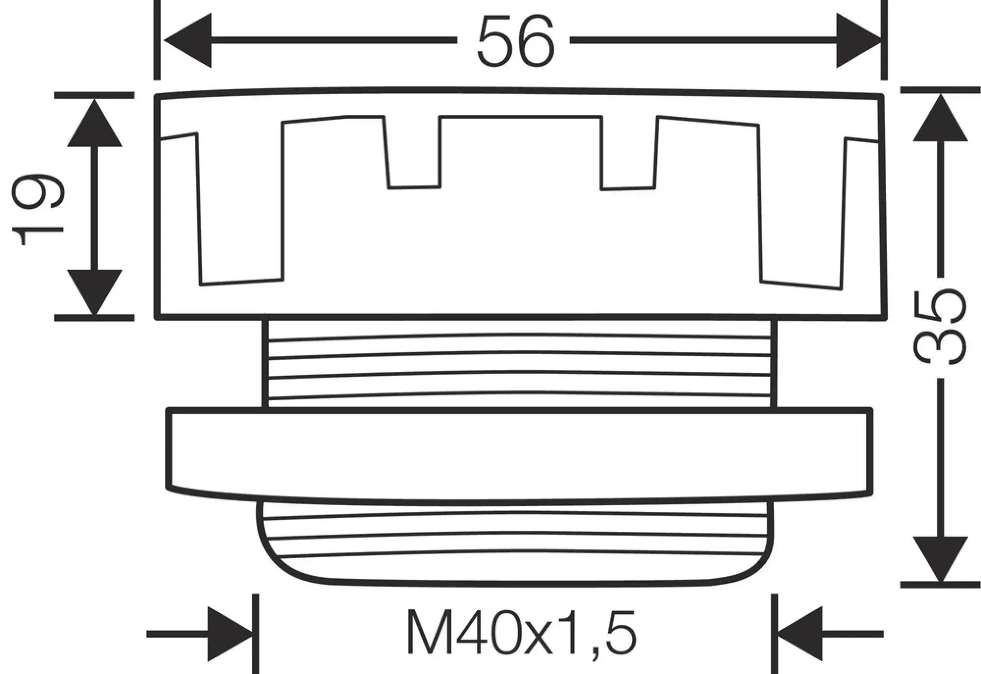 Hensel 36001041 Druckausgleichselement, M 40 IP 54, grau BM 40G (img_004) Hensel 36001041 Druckausgleichselement, M 40 IP 54, grau BM 40G (img_004)