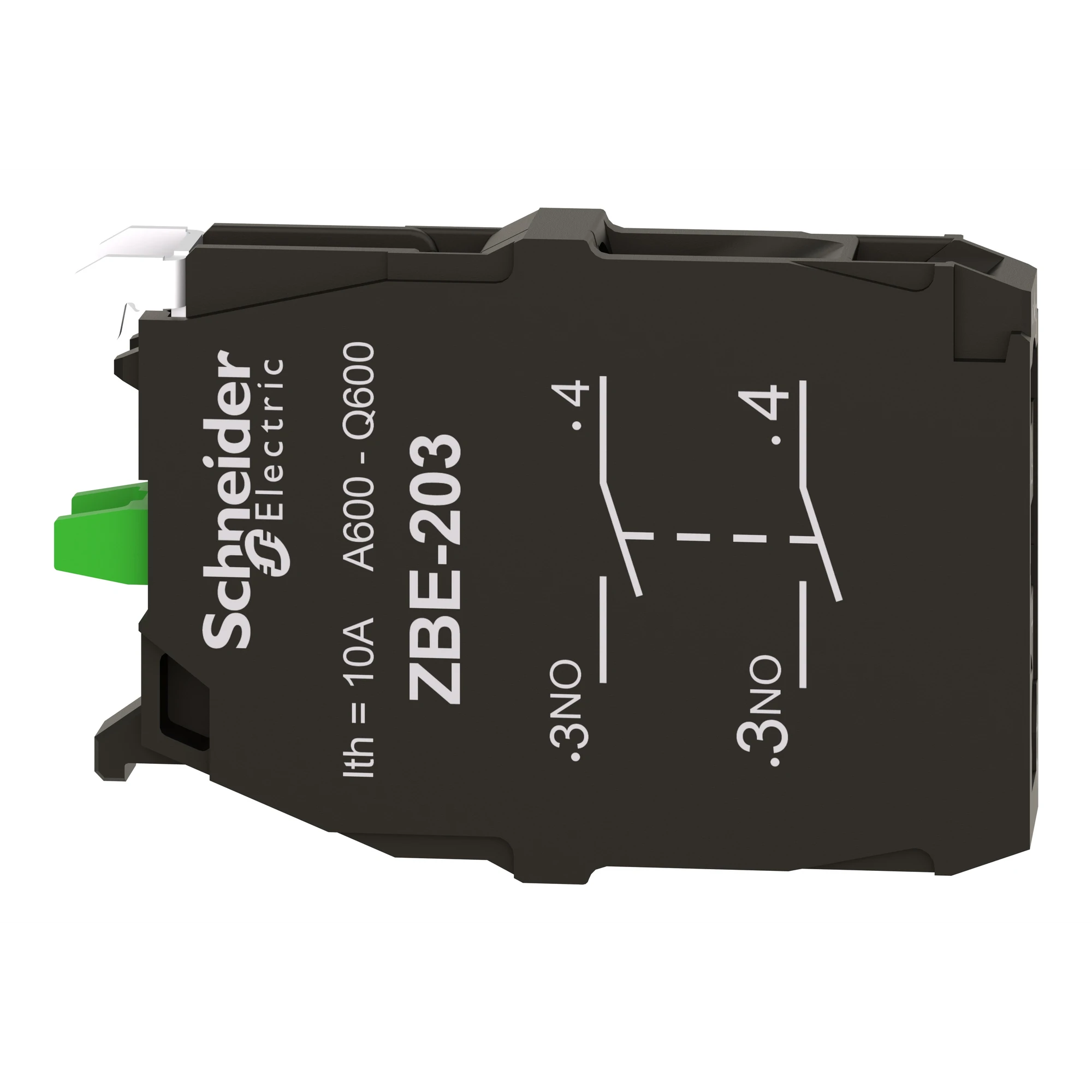 Schneider Electric ZBE203 Auxiliary Switch, Contact Block, Harmony XB4 and XB5, 22mm, 30mm, Screw Clamp, Double, 2NC (img_007) Schneider Electric ZBE203 Auxiliary Switch, Contact Block, Harmony XB4 and XB5, 22mm, 30mm, Screw Clamp, Double, 2NC (img_007)