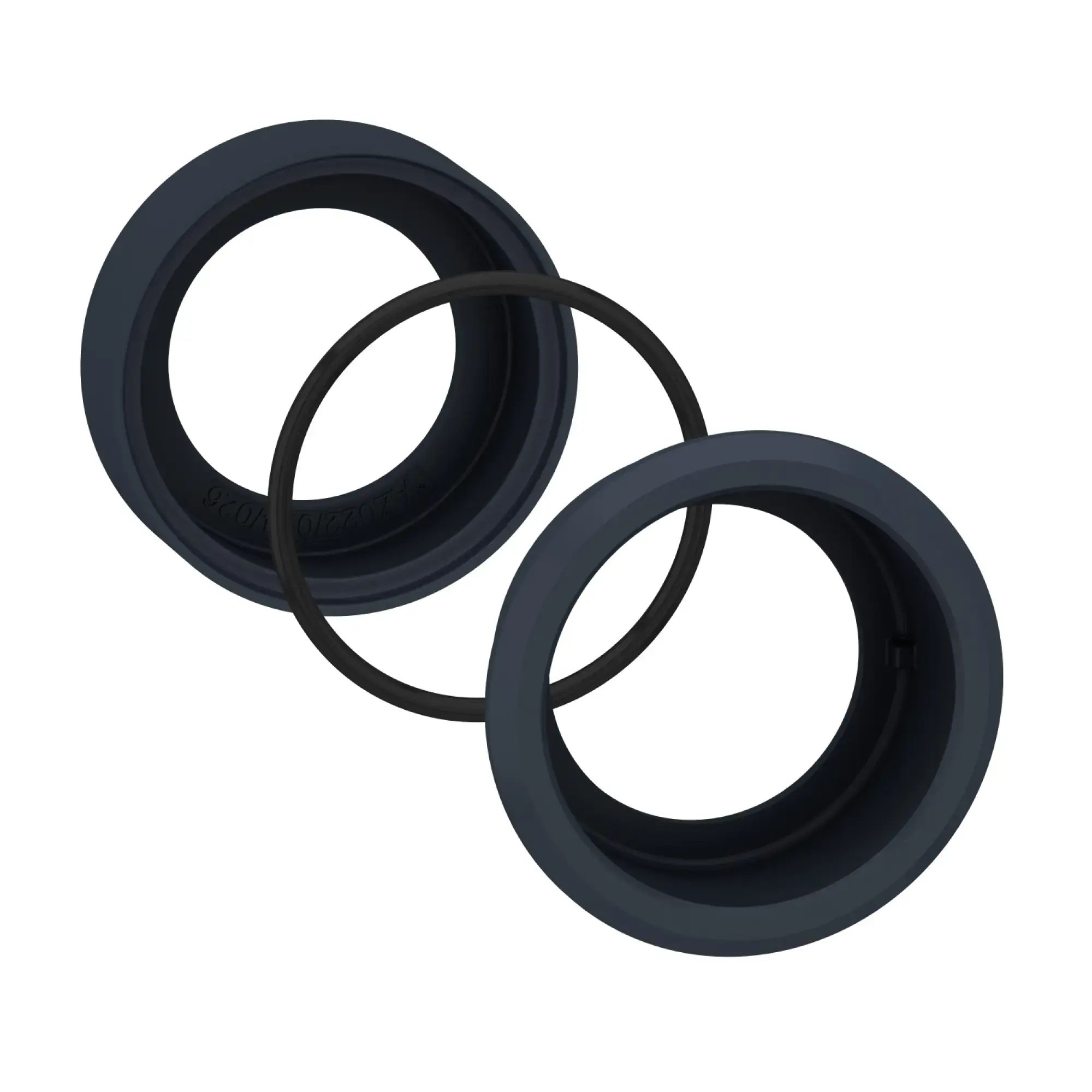 Schneider Electric ZB5AZ021 Mounting kit for flush mounting, Harmony XB5, plastic, black, for 22mm push-buttons/indicator lights in 30mm (img_002)