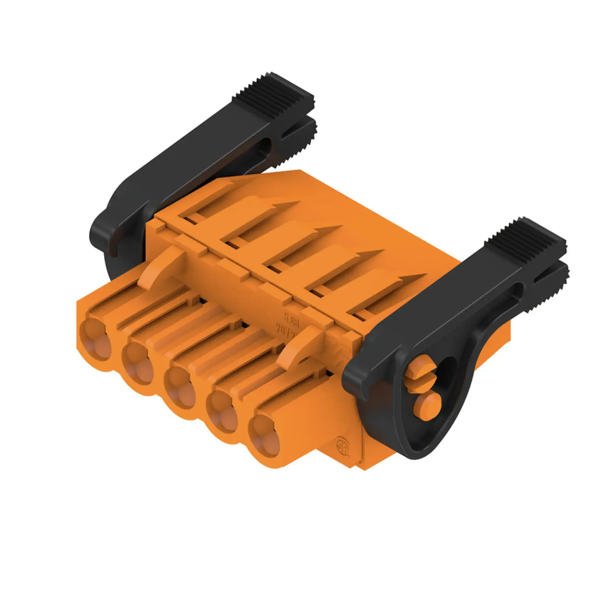 Weidmüller 1947560000 PCB connector (wire connection), 320 V, 23 A, Pitch in mm: 5.08, 4 mm², Number of poles: 5, Clamping yoke connection, Box (img_001) Weidmüller 1947560000 PCB connector (wire connection), 320 V, 23 A, Pitch in mm: 5.08, 4 mm², Number of poles: 5, Clamping yoke connection, Box (img_001)