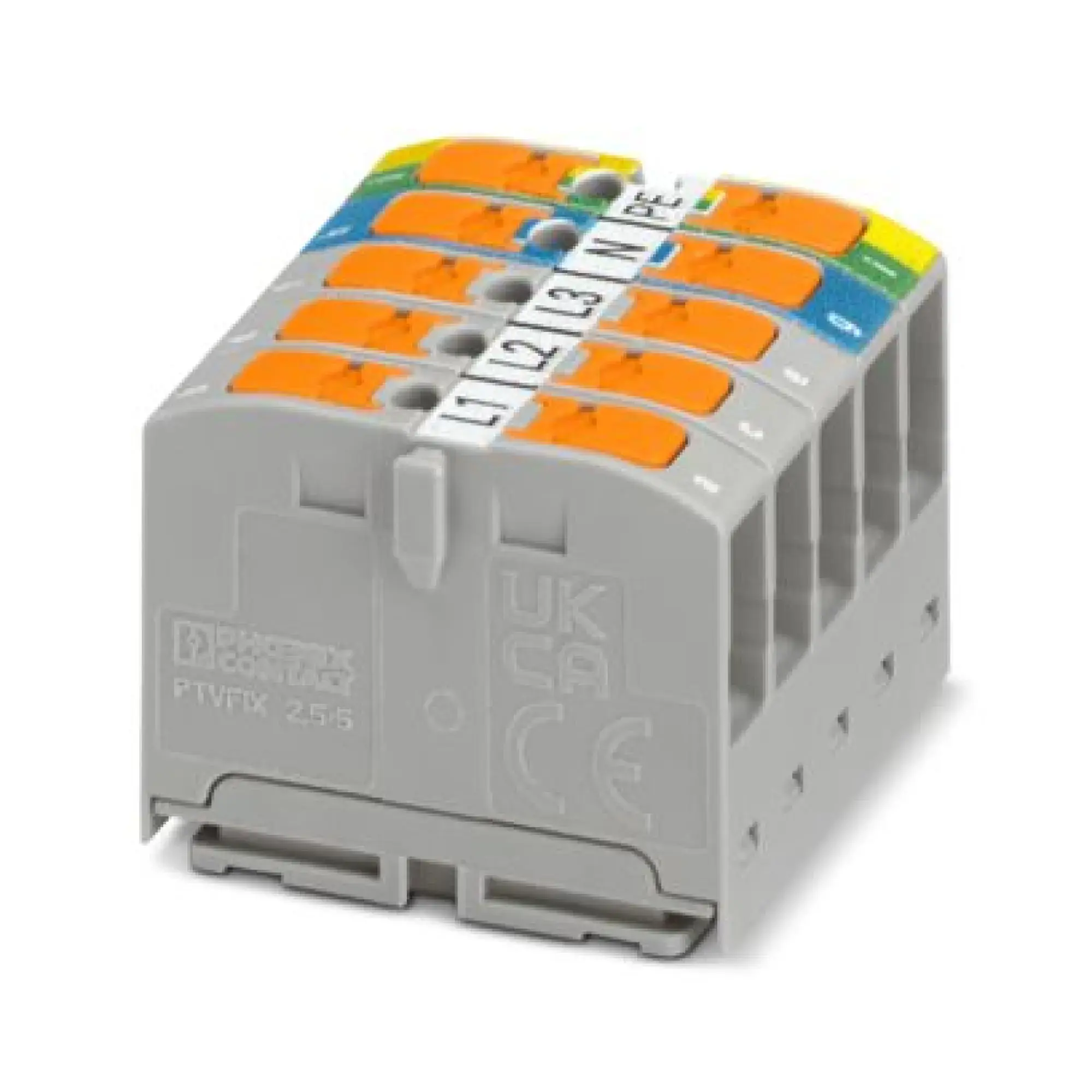 Phoenix Contact 1300613 Device terminal block PTVFIX 2,5-3L/N/GNYE (img_001) Phoenix Contact 1300613 Device terminal block PTVFIX 2,5-3L/N/GNYE (img_001)