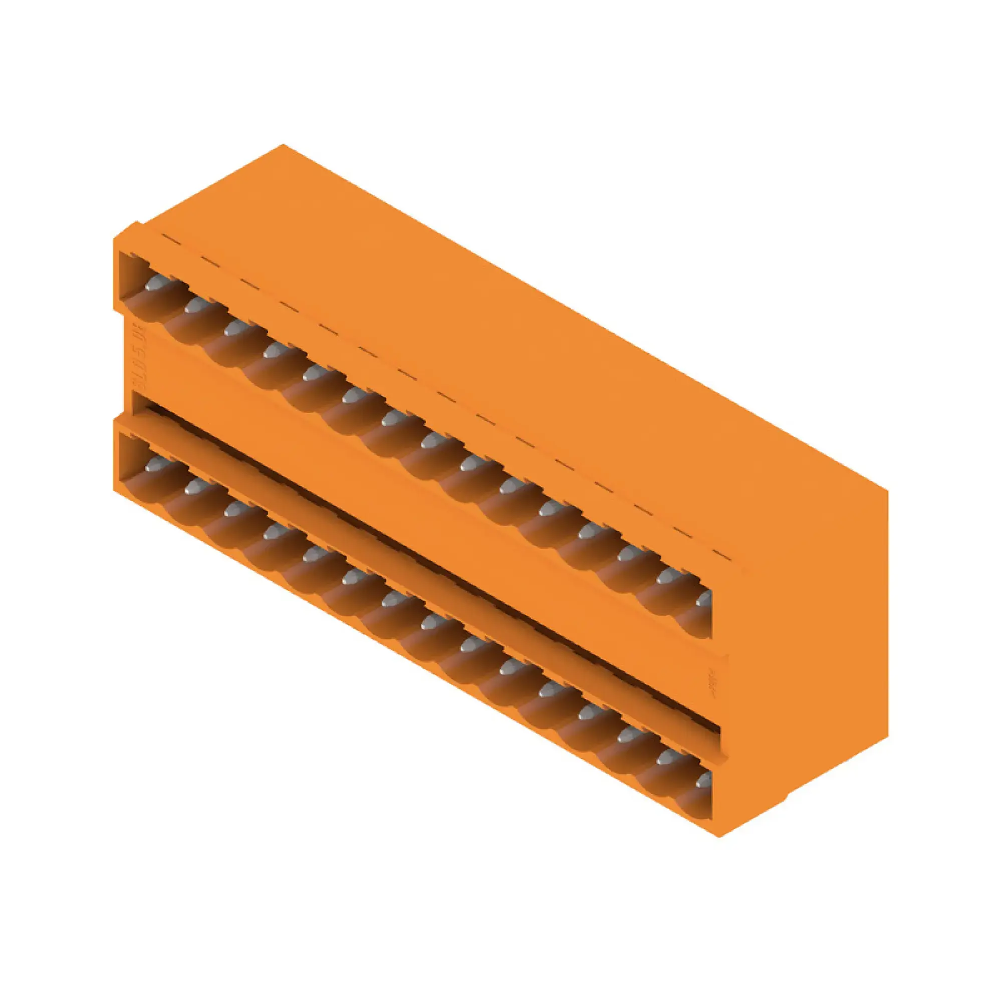 Weidmüller 1601920000 PCB connector (board connection), 250 V, 11 A, Pitch in mm: 5.08, Number of poles: 30, THT solder connection, Box (img_001)