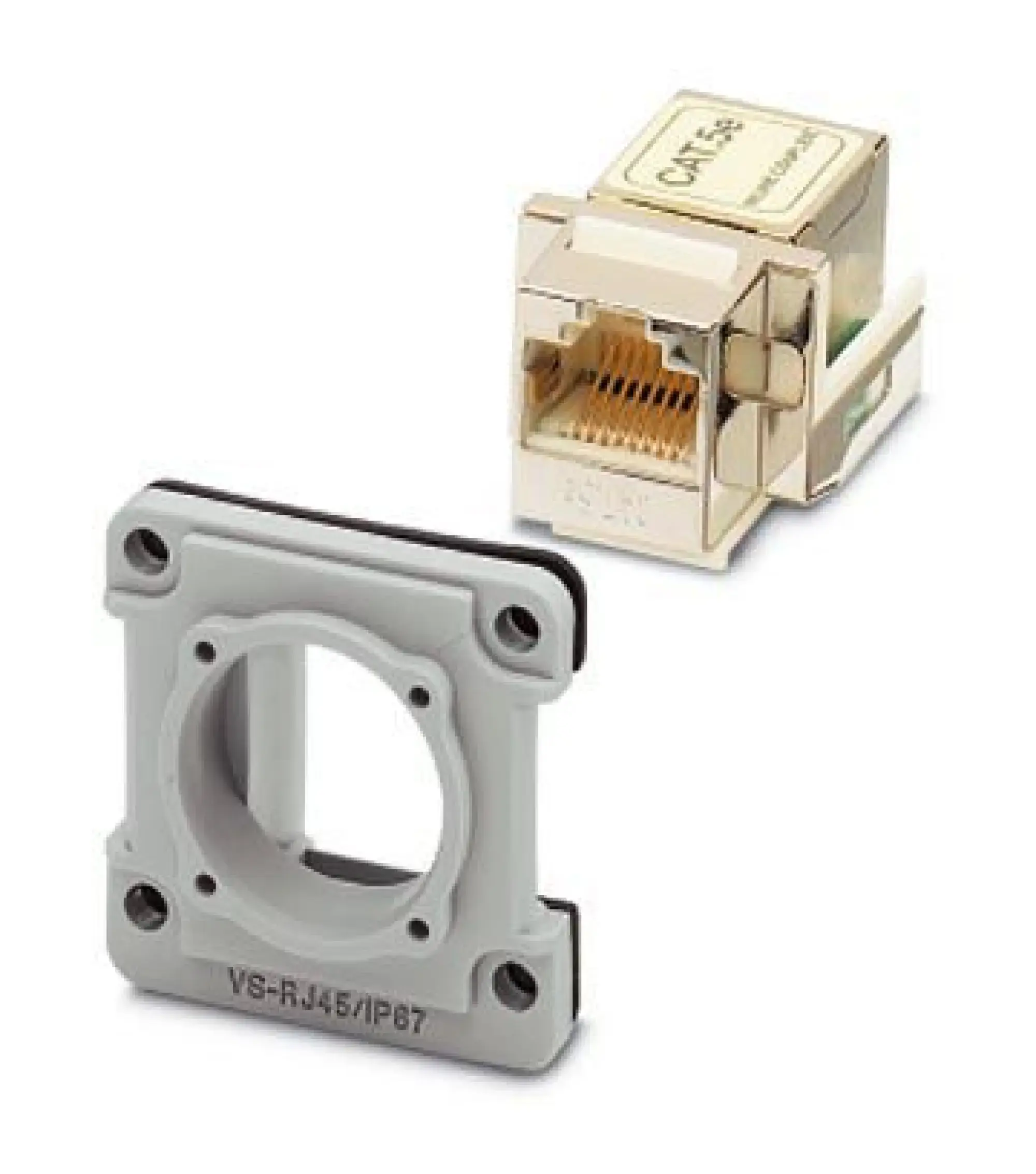 Phoenix Contact 1689488 Panel-mount frame VS-08-A-RJ45/MOD-1-IP67-SET-BU (img_001)