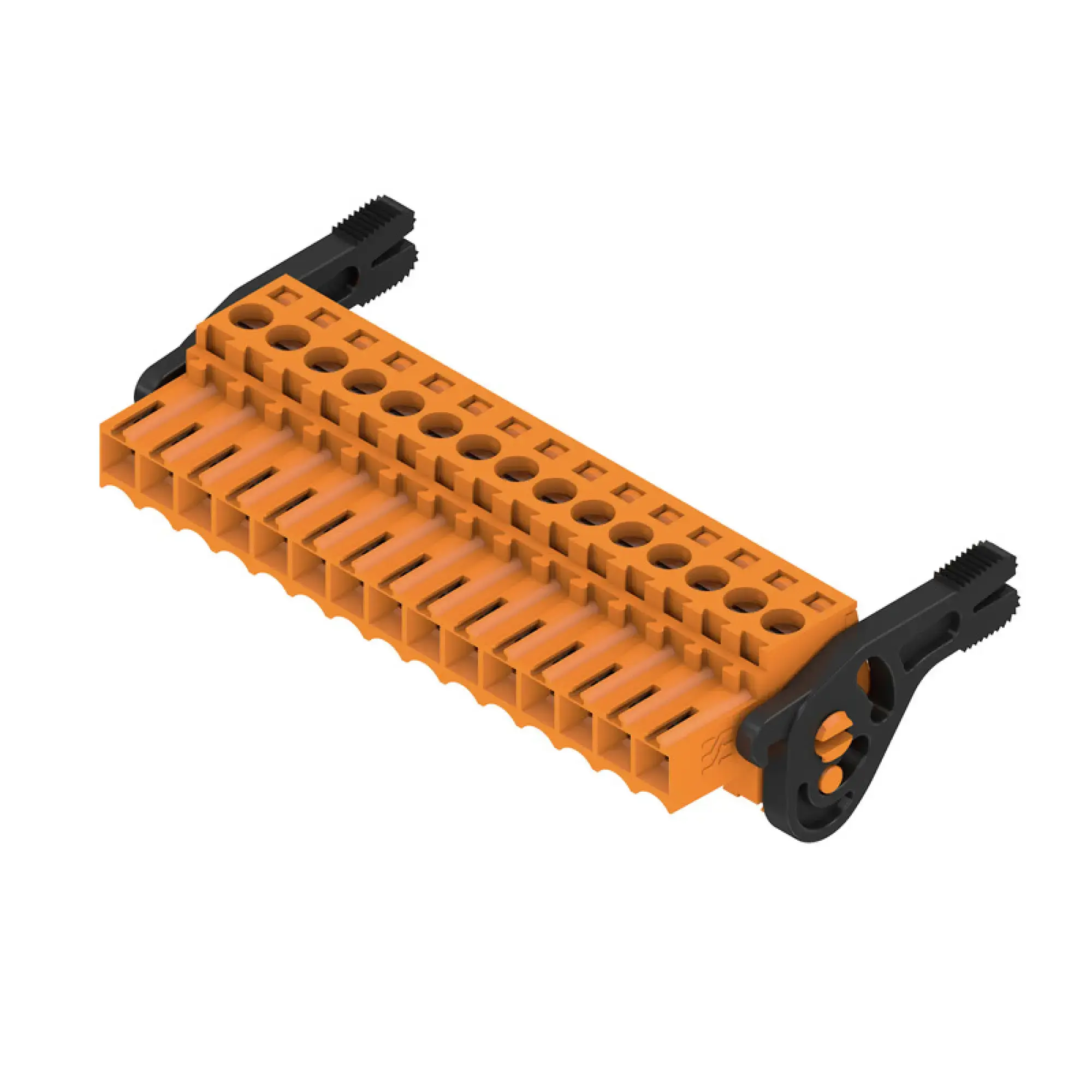 Weidmüller 1531130000 PCB connector (wire connection), 160 V, 17 A, Pitch in mm: 3.50, 1.5 mm², Number of poles: 15, Clamping yoke connection, Box (img_001)