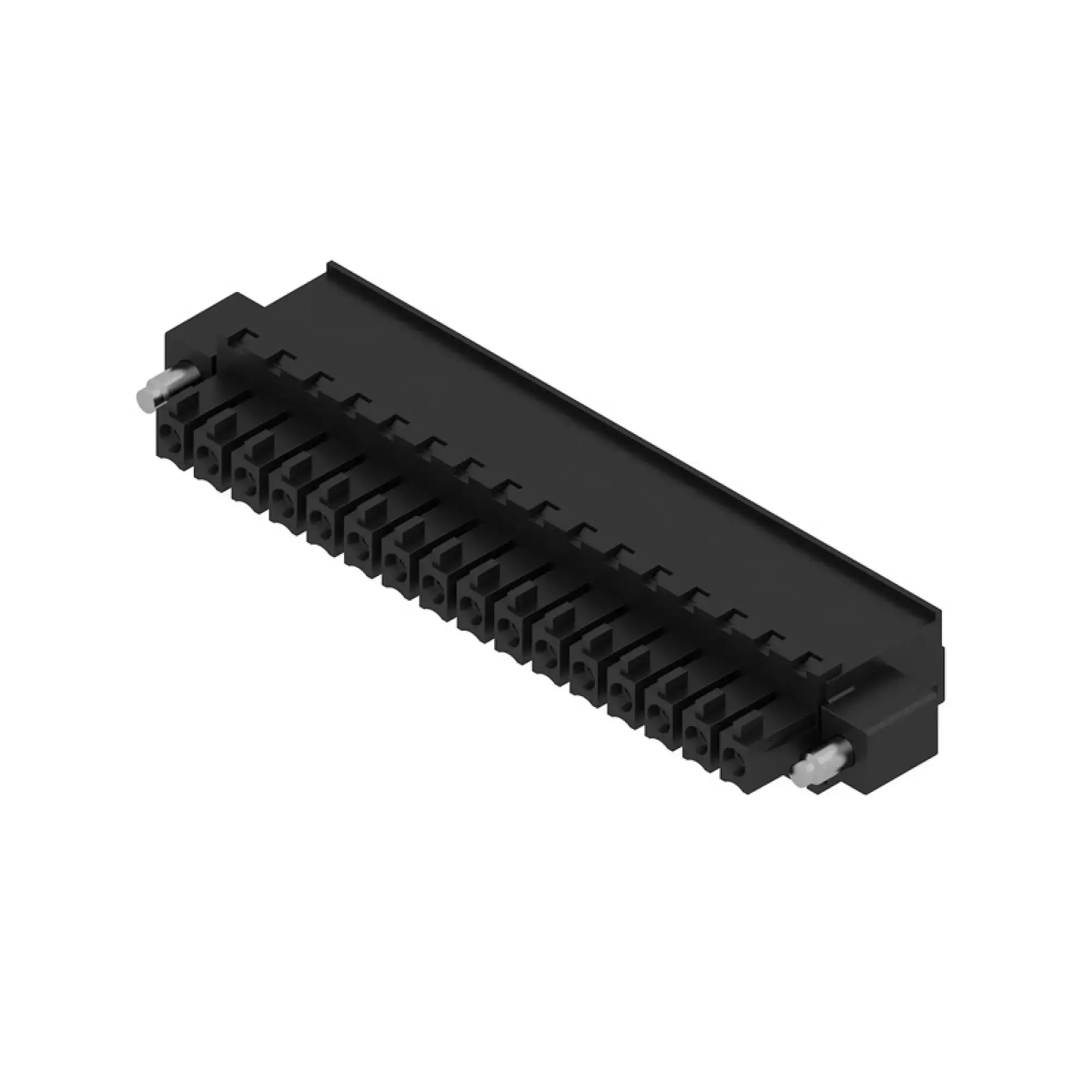 Weidmüller 1799160000 PCB connector (wire connection), 160 V, 17.5 A, Pitch in mm: 3.81, 1.5 mm², Number of poles: 16, Clamping yoke connection, Box (img_001) Weidmüller 1799160000 PCB connector (wire connection), 160 V, 17.5 A, Pitch in mm: 3.81, 1.5 mm², Number of poles: 16, Clamping yoke connection, Box (img_001)