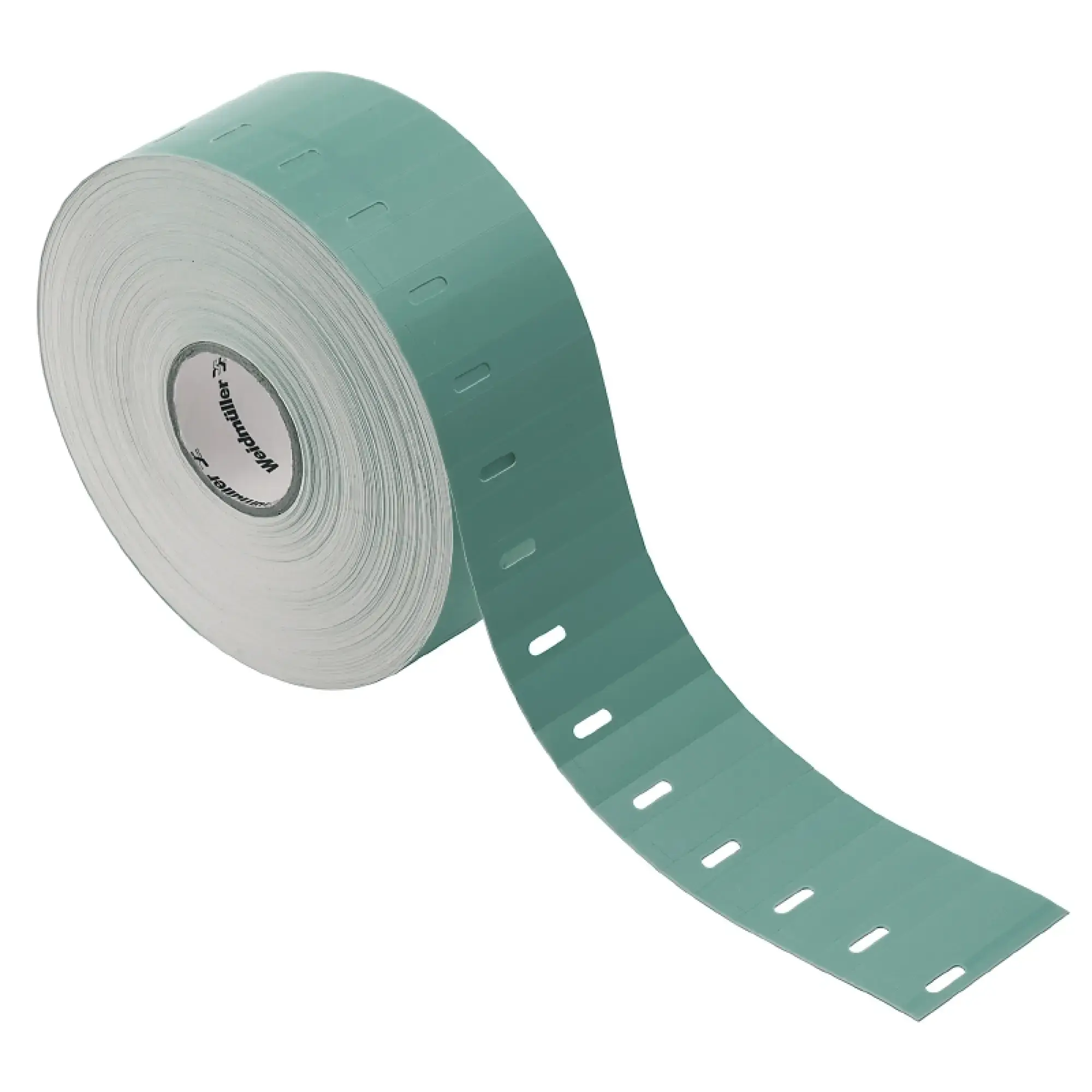 Weidmüller 1161790000 Device marking, Width: 12.5 mm, Polypropylene, Turquoise, Operating temperature range: -50...100 °C (img_001)