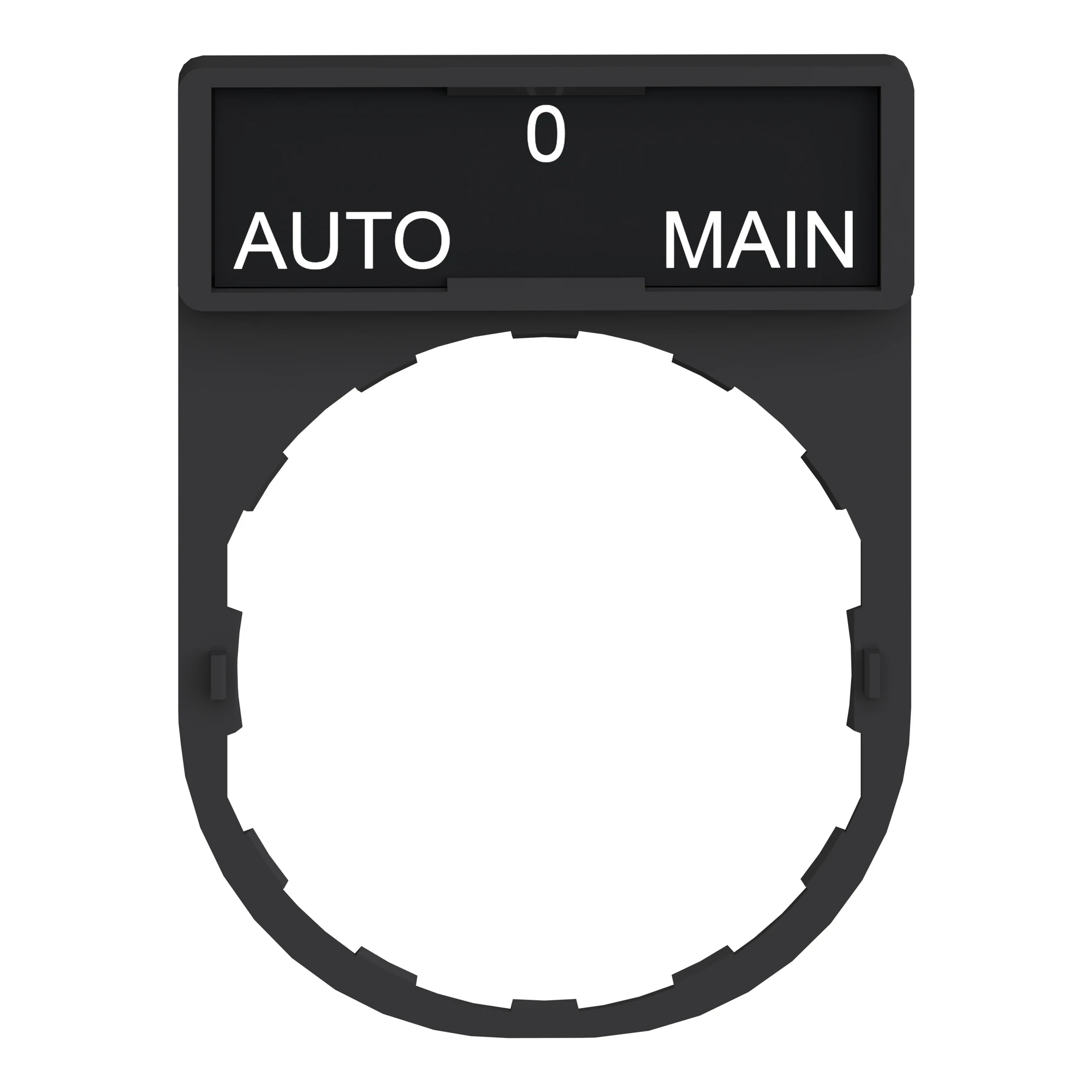 Schneider Electric ZBY2185 Label holder 30x40mm, for Ø 22 devices, w. sign AUTO-O-MAIN (img_004) Schneider Electric ZBY2185 Label holder 30x40mm, for Ø 22 devices, w. sign AUTO-O-MAIN (img_004)